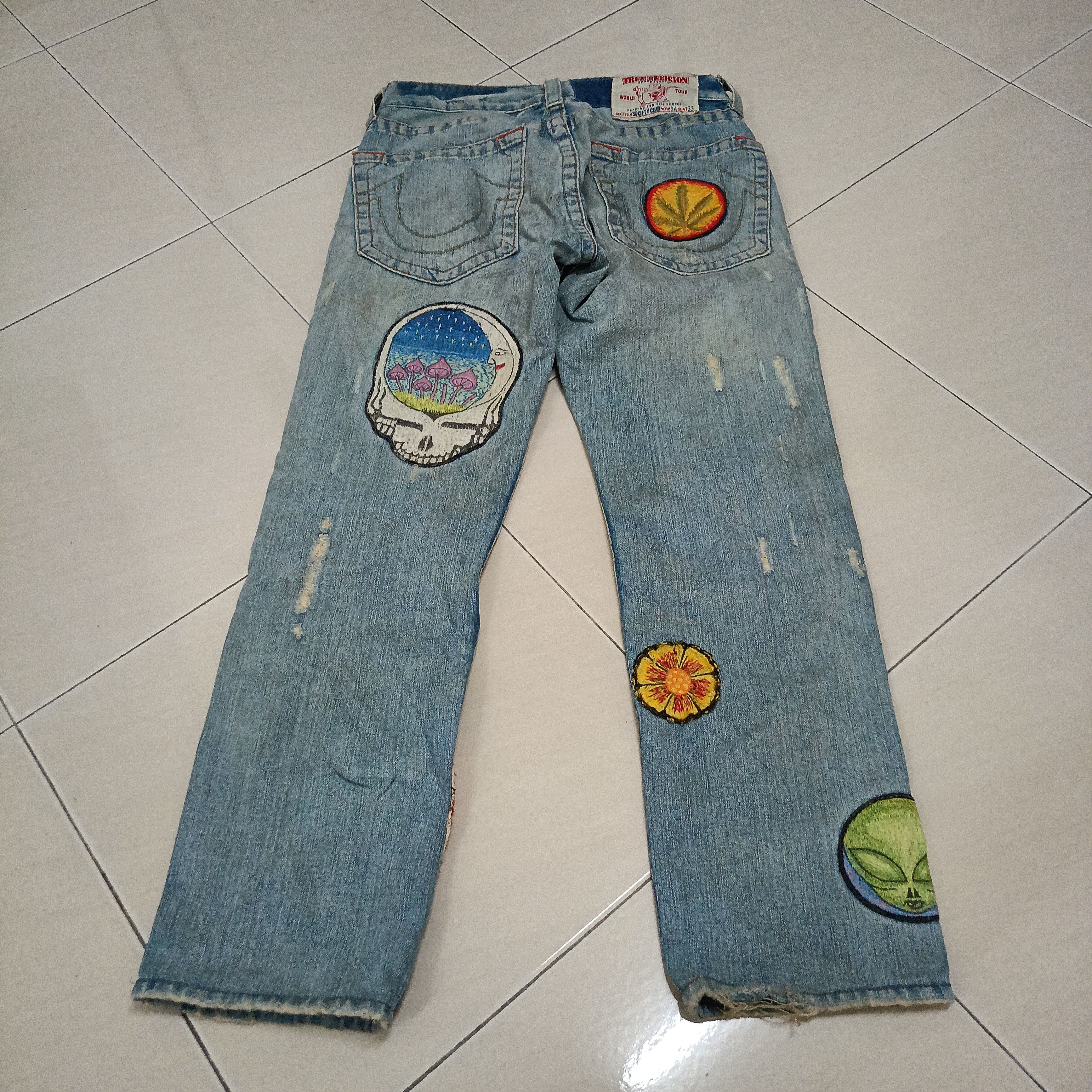 Jimi Hendrix × True Religion Rare True Religion Jimi Hendrix Size US 30 / EU 46 - 8 Thumbnail