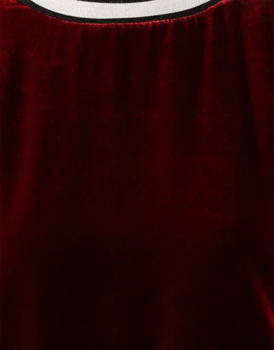 Dolce & Gabbana o1y0925 Crewneck Sweatshirt in Burgundy Size M / US 6-8 / IT 42-44 - 4 Thumbnail