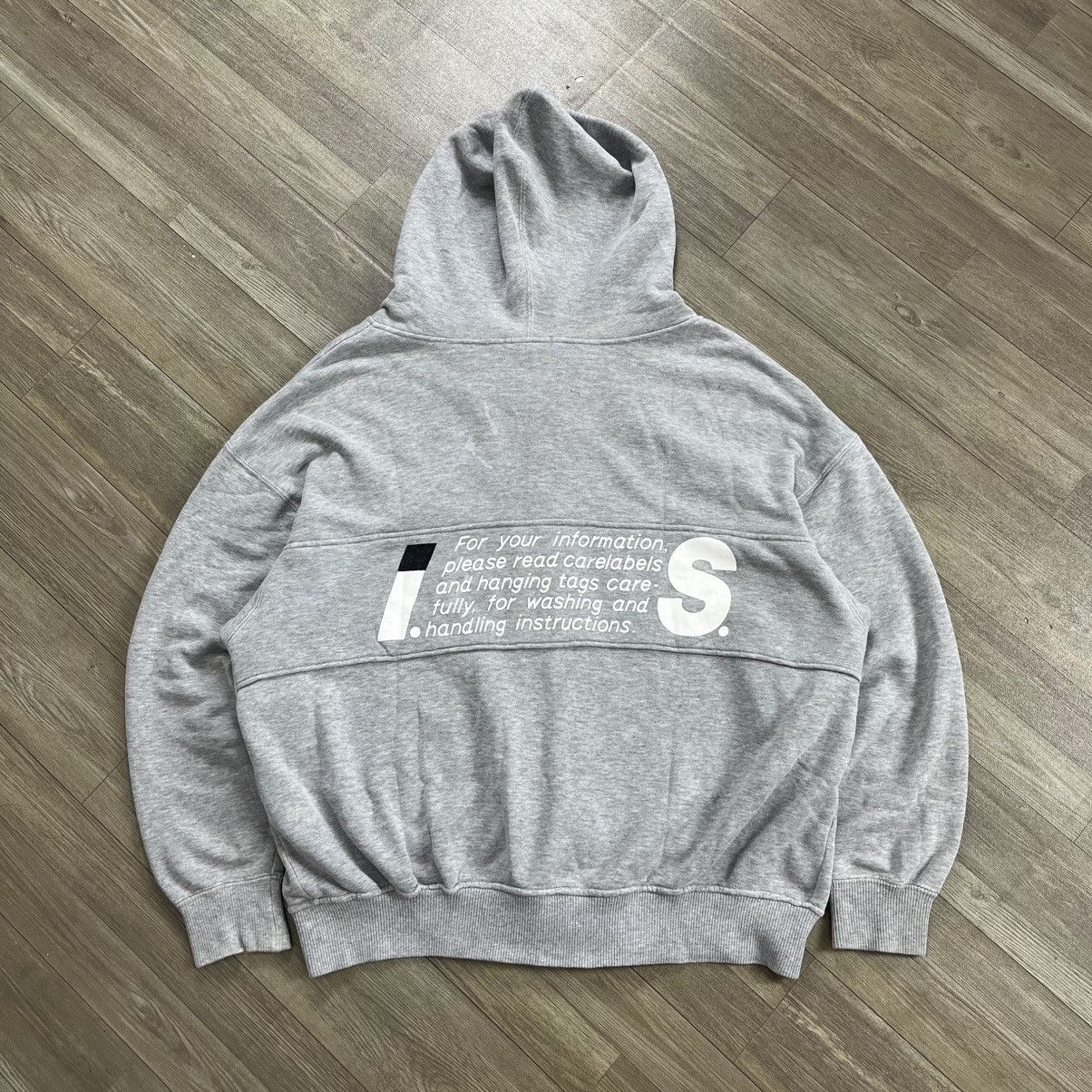 Issey Miyake Archived Tsumori Chisasto Issey Miyake Big Logo Zip Hoodie Size US L / EU 52-54 / 3 - 1 Thumbnail