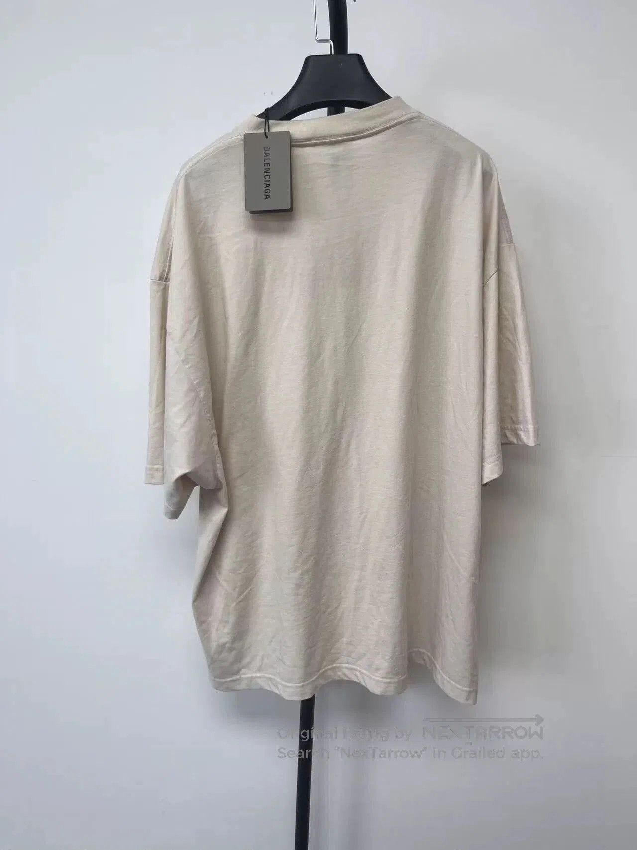 Balenciaga Balenciaga Logo Casual Short Sleeve T-Shirt. Size US M / EU 48-50 / 2 - 2 Thumbnail