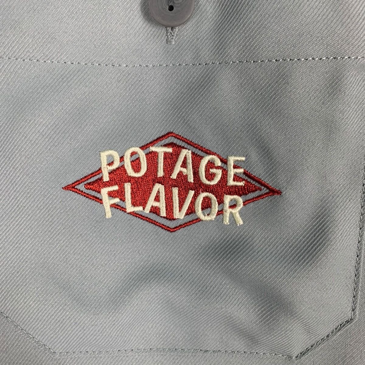 Japanese Brand BACK NUMBER Potato Chip Potage Flavor Shirt Jacket #1211-C55 Size US M / EU 48-50 / 2 - 15 Thumbnail