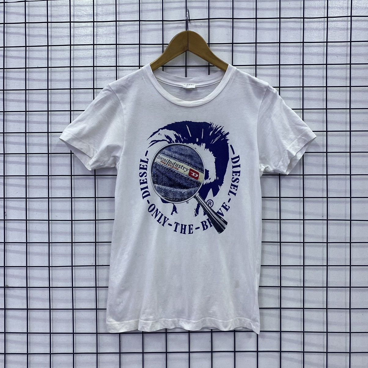 Diesel × Japanese Brand Vintage Diesel White Tee Size US XS / EU 42 / 0 - 1 Thumbnail