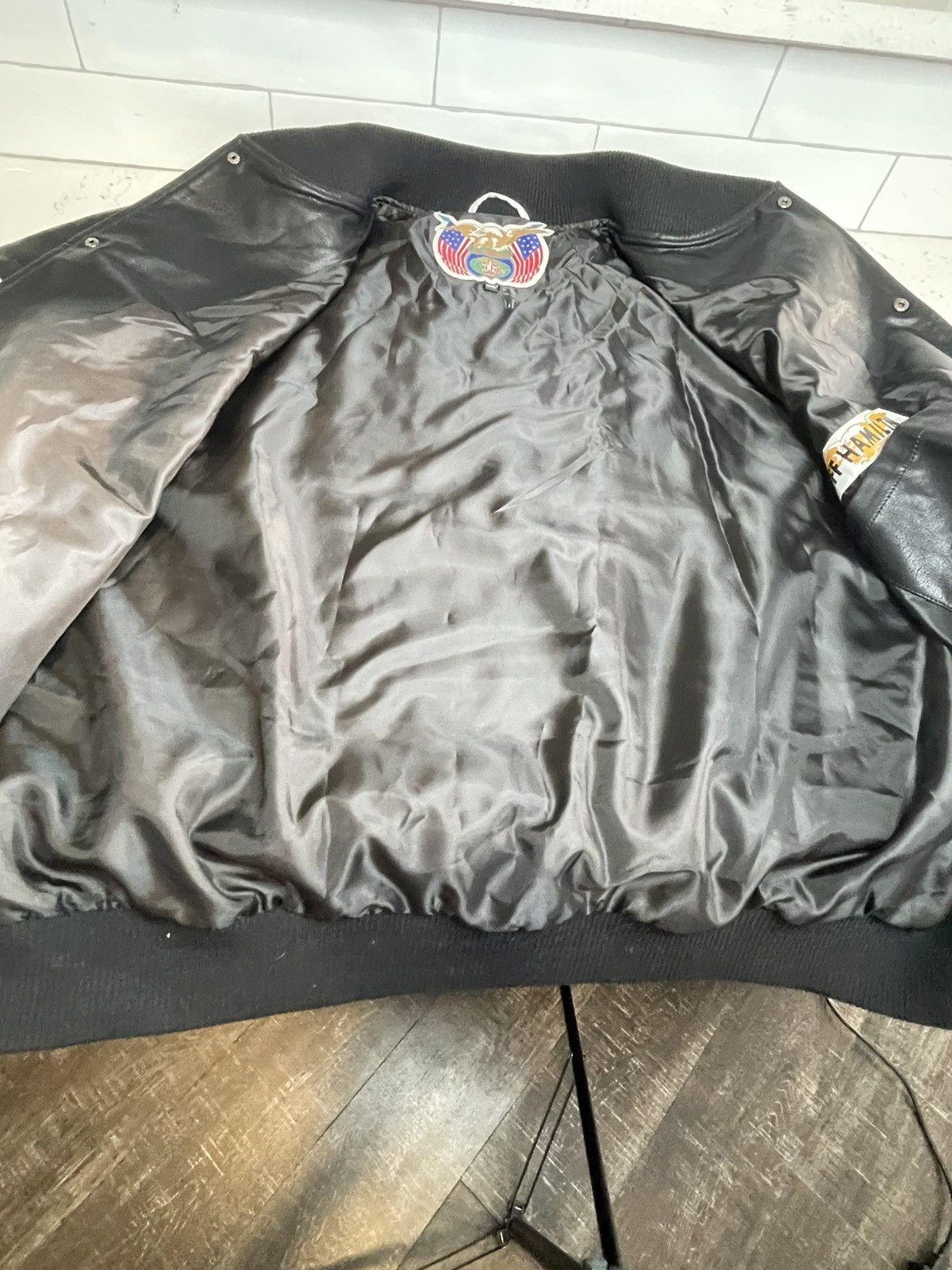 The Unbranded Brand Super Bowl LVIII NFL Embroidered Unbranded Faux Jacket VGC Size US XXL / EU 58 / 5 - 10 Thumbnail