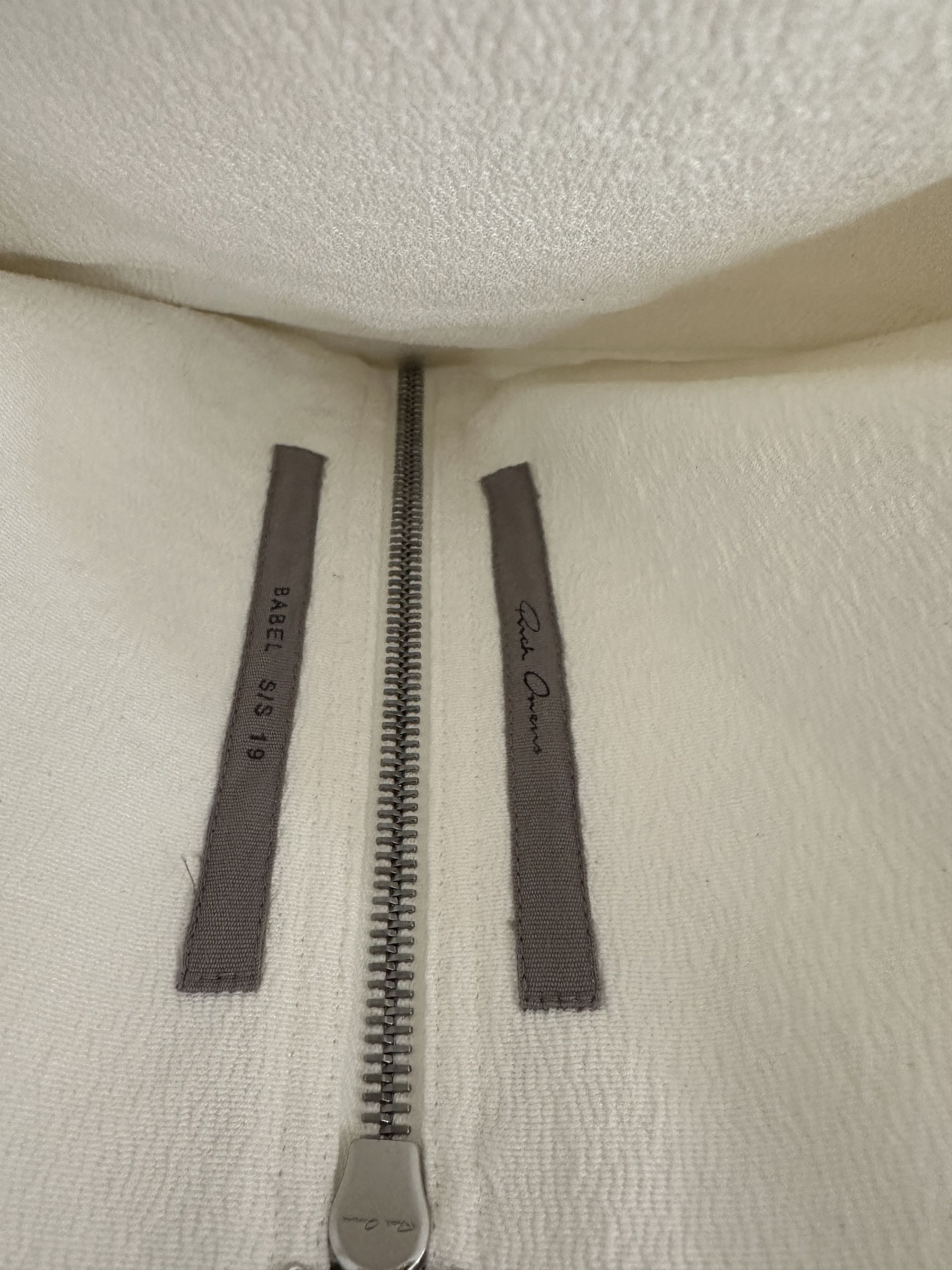 Rick Owens Rick Owens White Bustier Dress, US 10, new ! Size L / US 10 / IT 46 - 8 Thumbnail