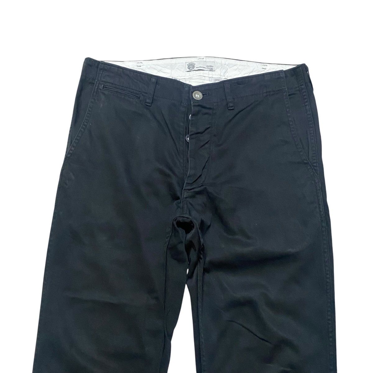 Visvim Visvim Black Trouser Cropped Pants Size US 32 / EU 48 - 6 Thumbnail
