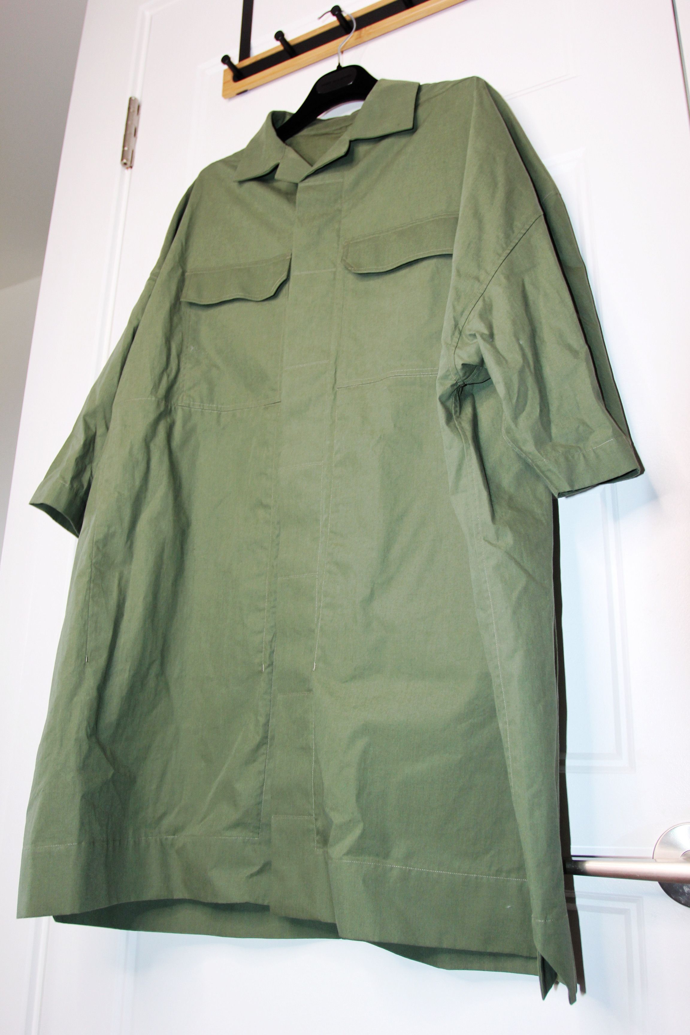 Rick Owens BNWT SS23 RICK OWENS "EDFU" MAGNUM TOMMY SHIRT 50 Size US M / EU 48-50 / 2 - 5 Thumbnail