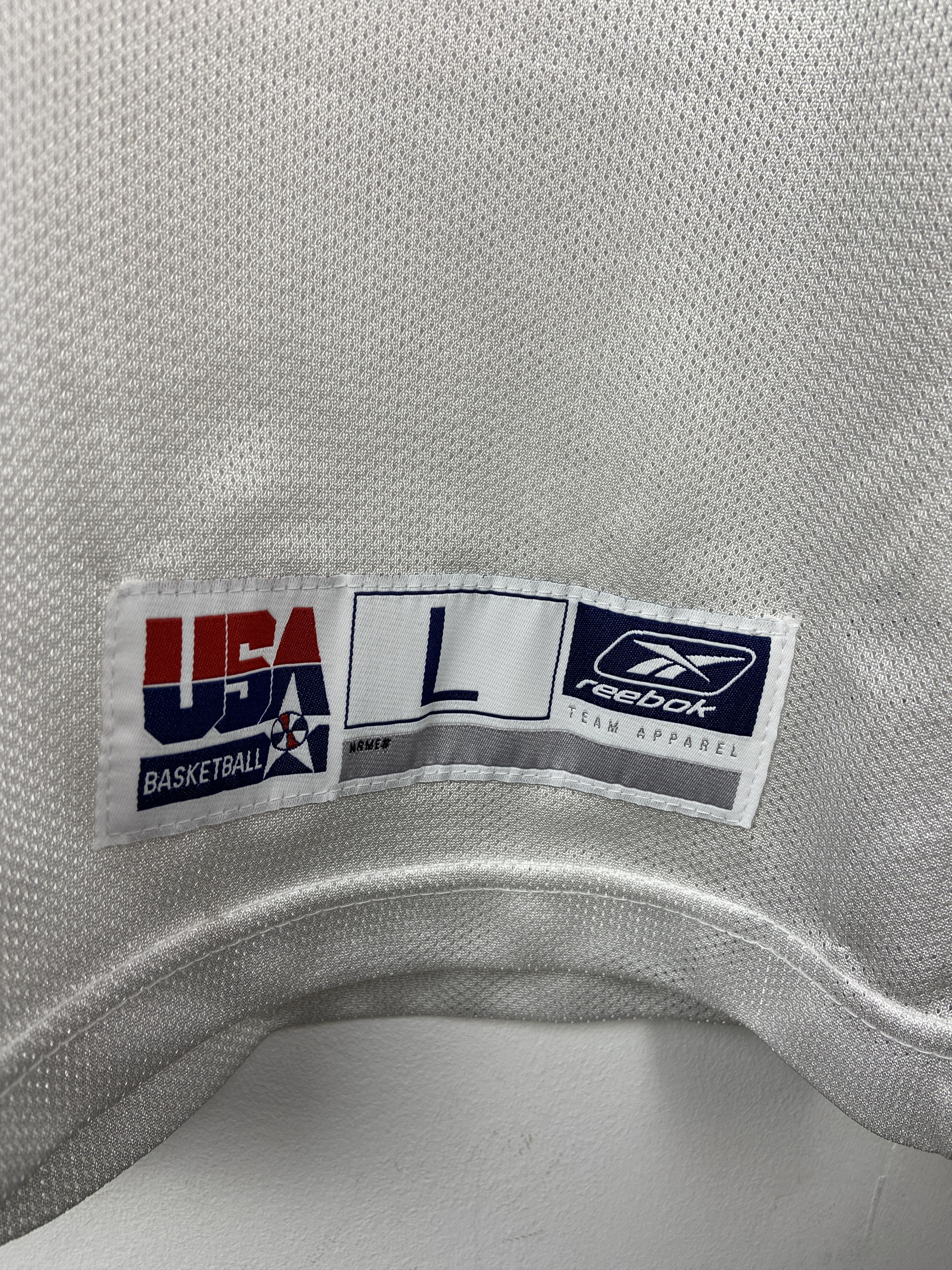Reebok #4 Allen Iverson USA Olympic Dream Team Reebok Jersey NBA Size US L / EU 52-54 / 3 - 11 Thumbnail