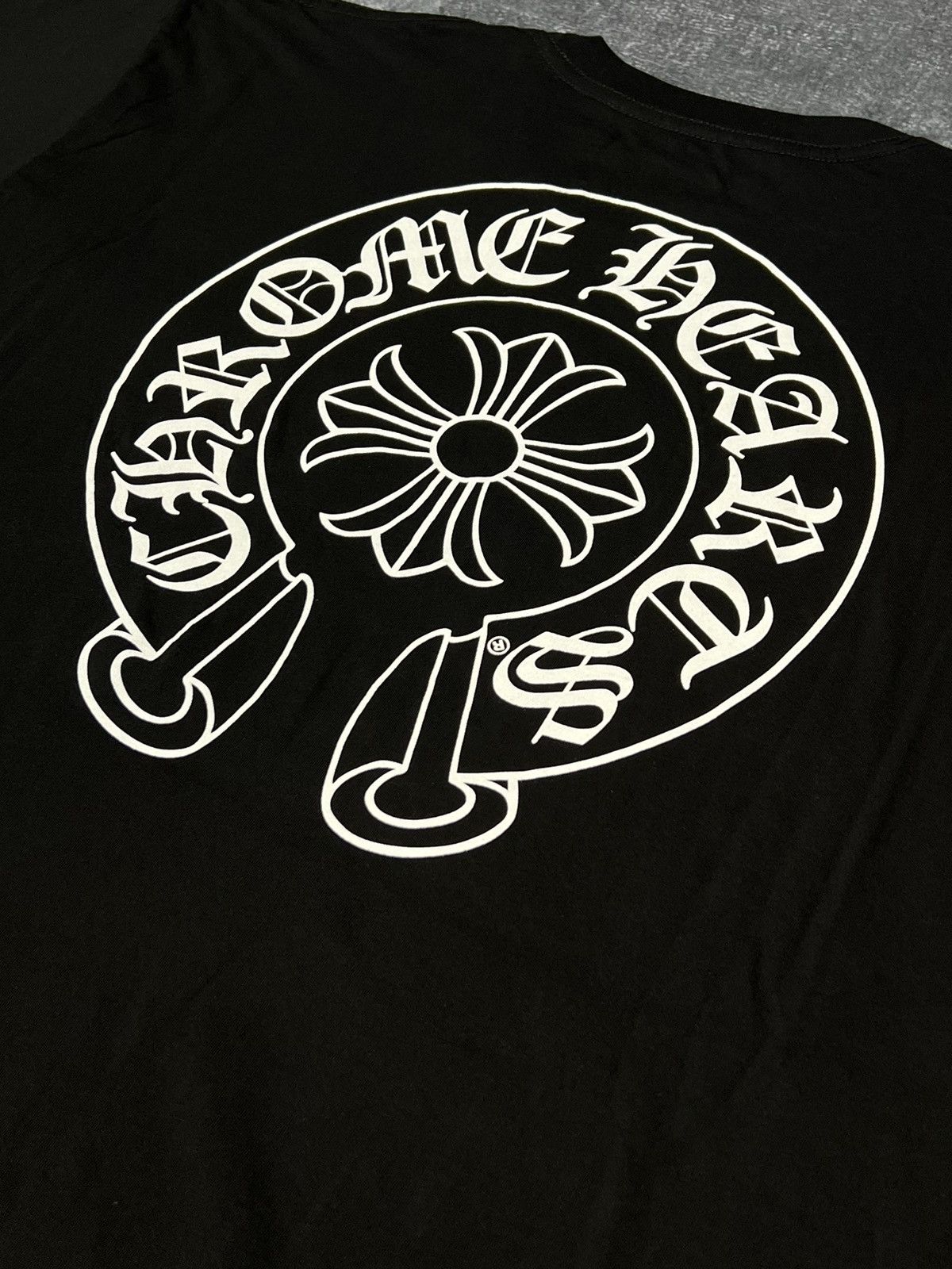 Chrome Hearts Chrome Hearts Horseshoe Tee Size US XXL / EU 58 / 5 - 5 Thumbnail