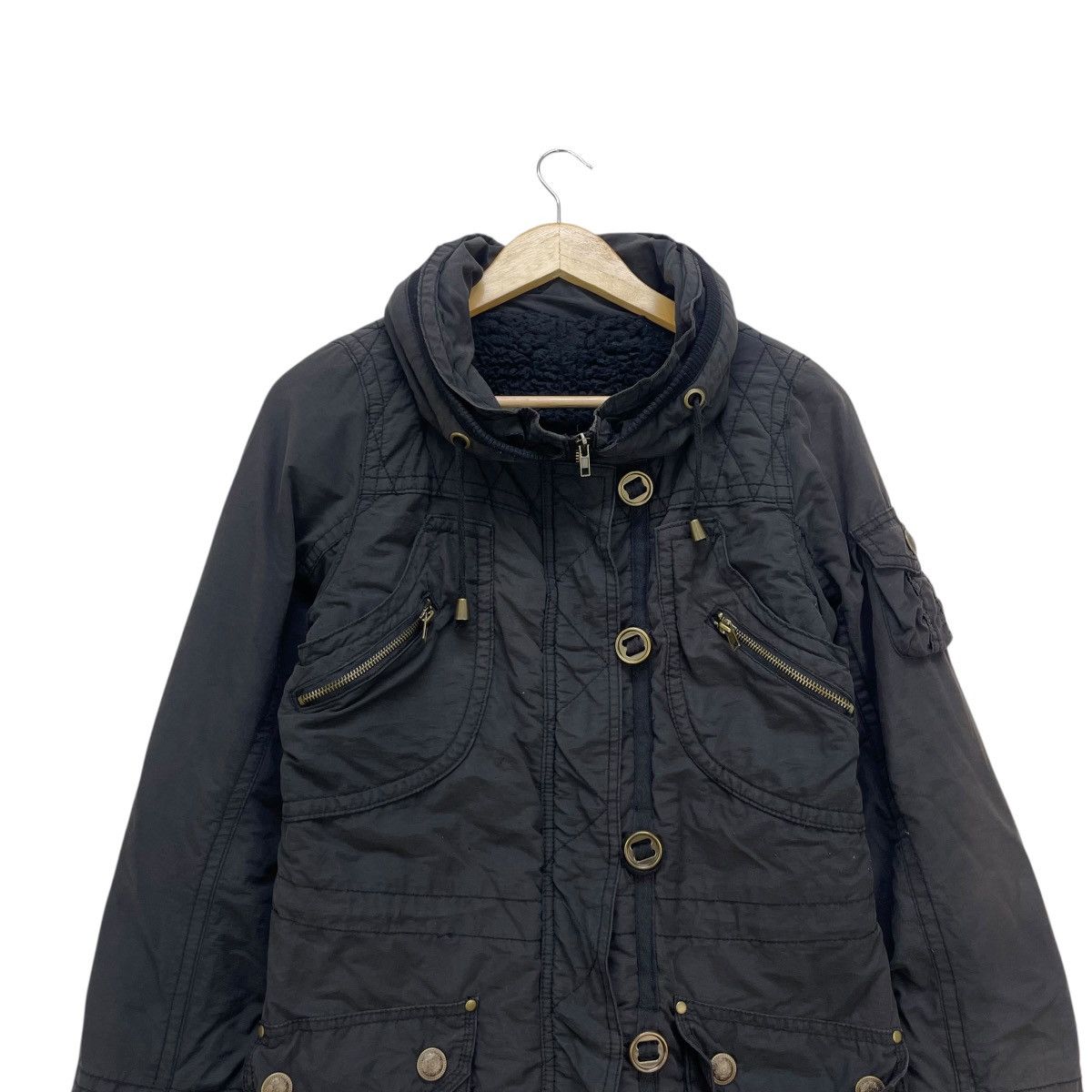 Hysteric Glamour 💥Japanese Brand Gothic Style Jacket Size M / US 6-8 / IT 42-44 - 3 Thumbnail