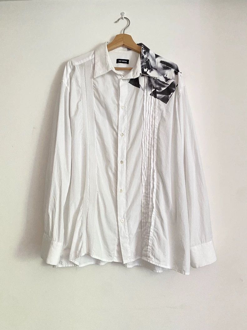 Raf Simons Raf simons White show portrait shirt Size US M / EU 48-50 / 2 - 1 Thumbnail