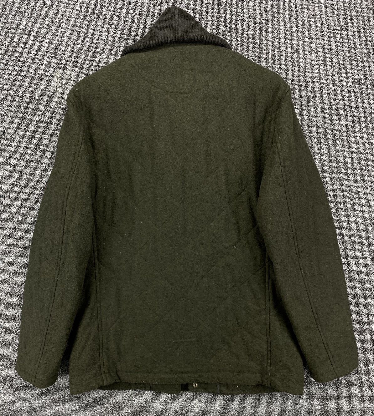 JW Anderson × Uniqlo J.W.Anderson x Uniqlo Green Army Quilted Wool Jacket Size US M / EU 48-50 / 2 - 10 Thumbnail