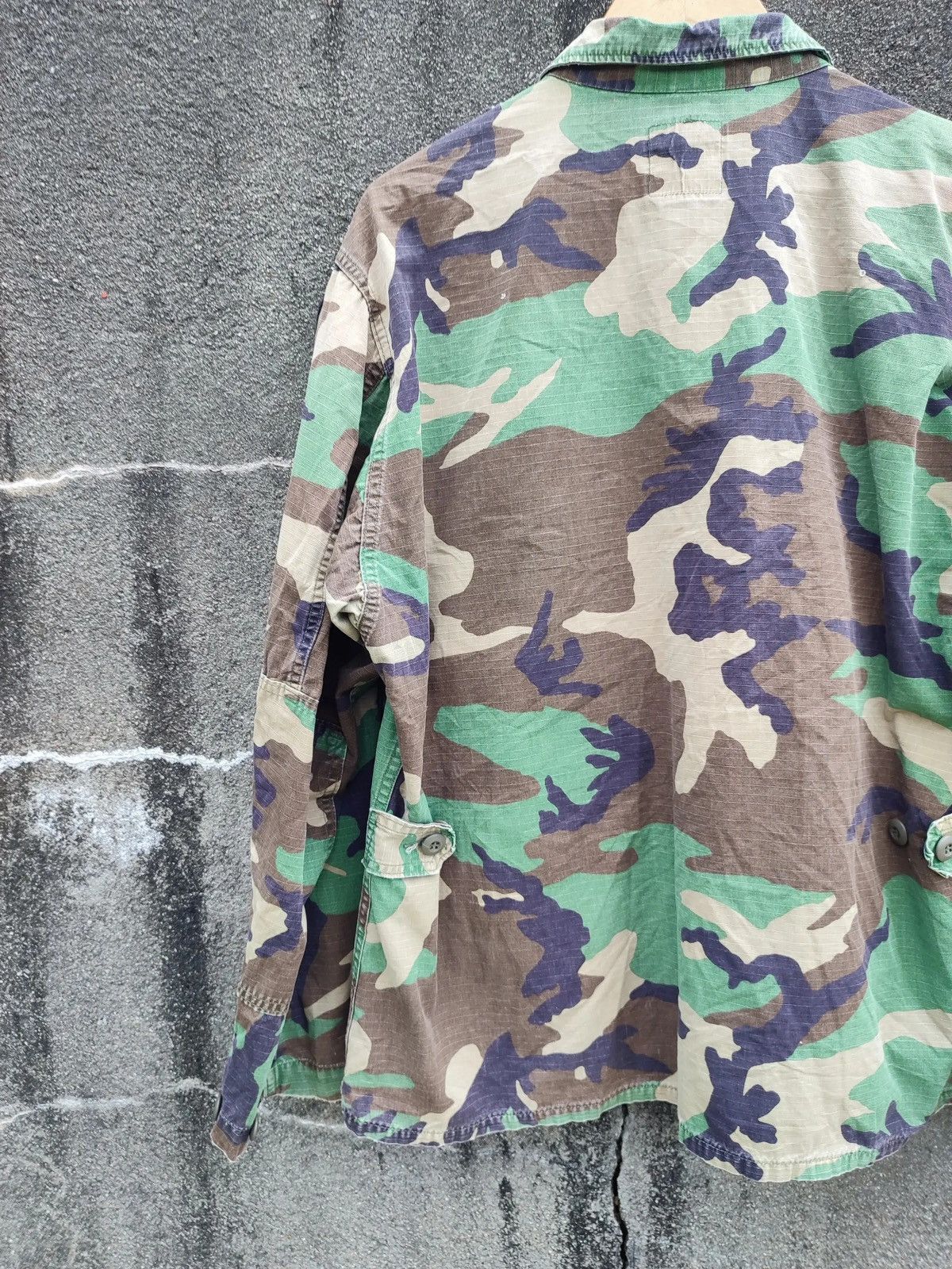 Vintage Vintage U.S. Army Woodland Camouflage BDU Jacket (1986) Size US L / EU 52-54 / 3 - 12 Thumbnail