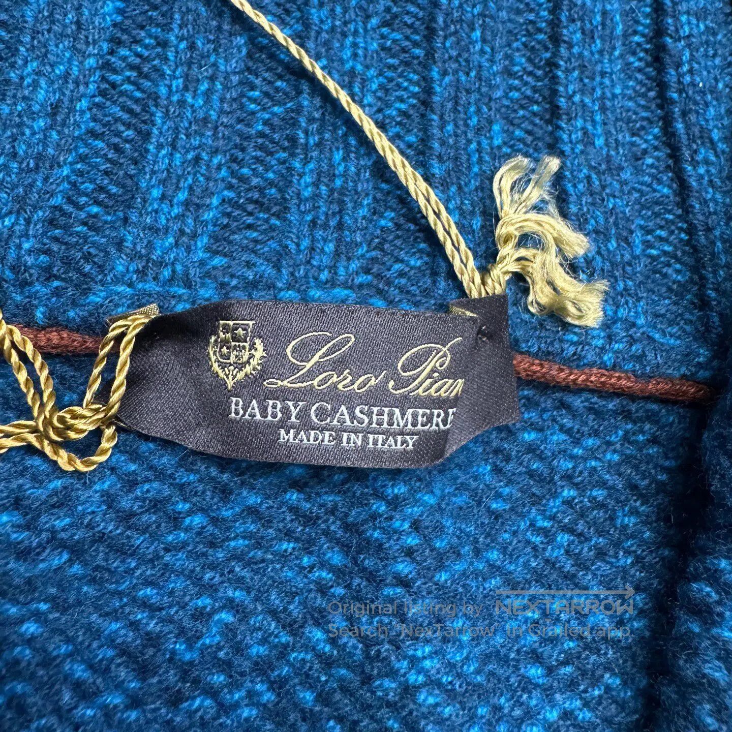 Loro Piana LORO PIANA size60 BABYCASHMERE Cashmere Knit sweater| Size US XXL / EU 58 / 5 - 3 Thumbnail