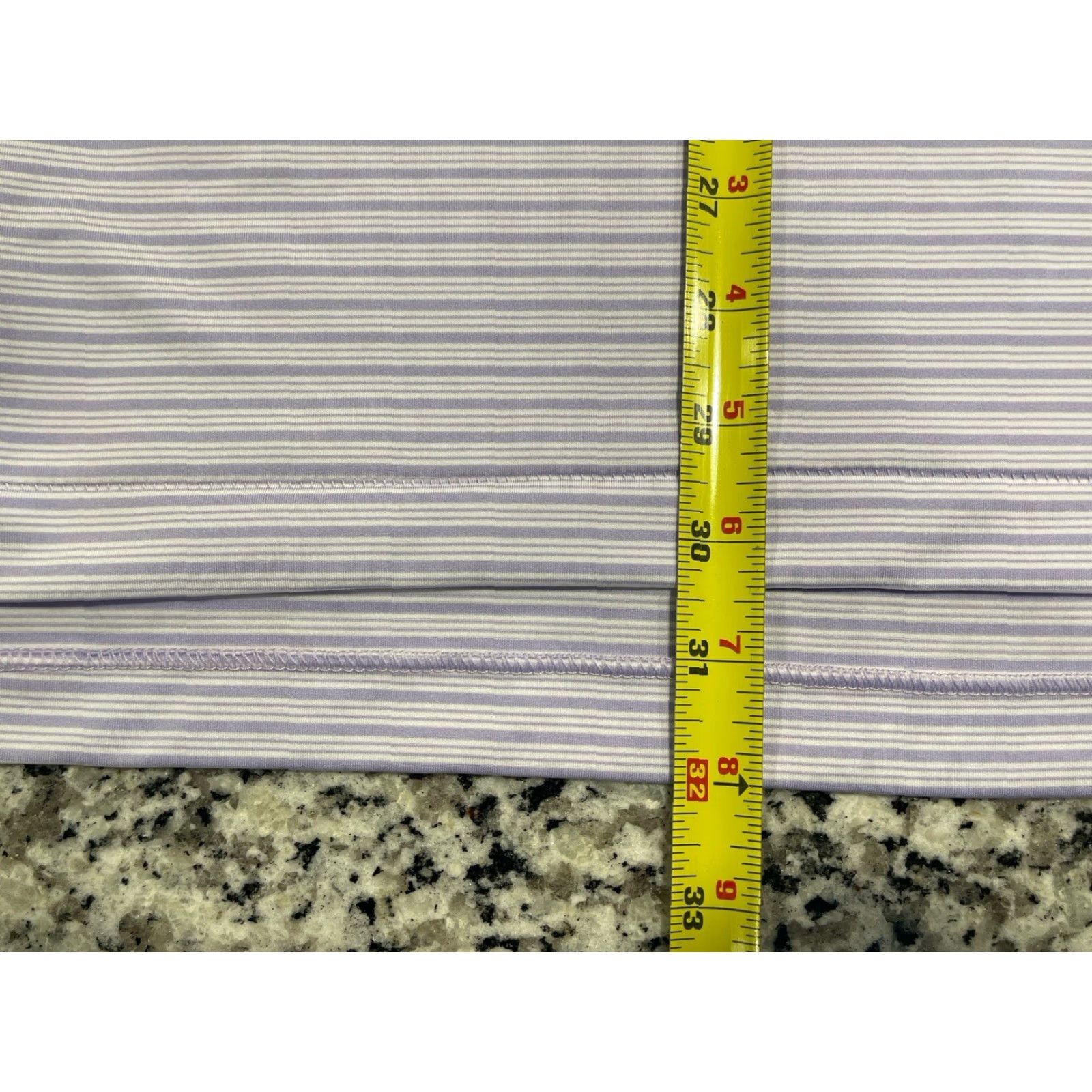 Peter Millar Peter Millar Shirt Purple/White Striped Summer Comfort Polo L Mens Size US L / EU 52-54 / 3 - 2 Thumbnail