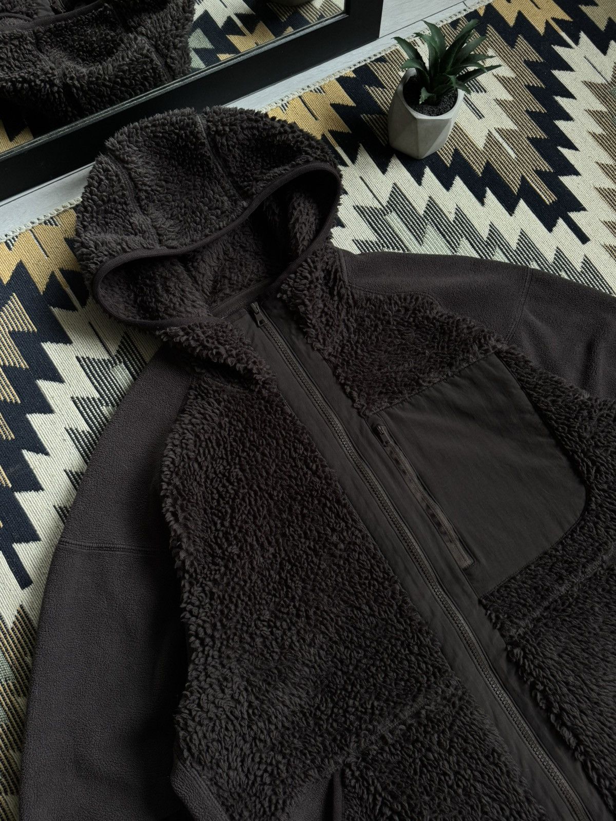 Uniqlo × White Mountaineering Uniqlo X White Mountaineering Zip Fleece Sherpa Size US L / EU 52-54 / 3 - 5 Thumbnail