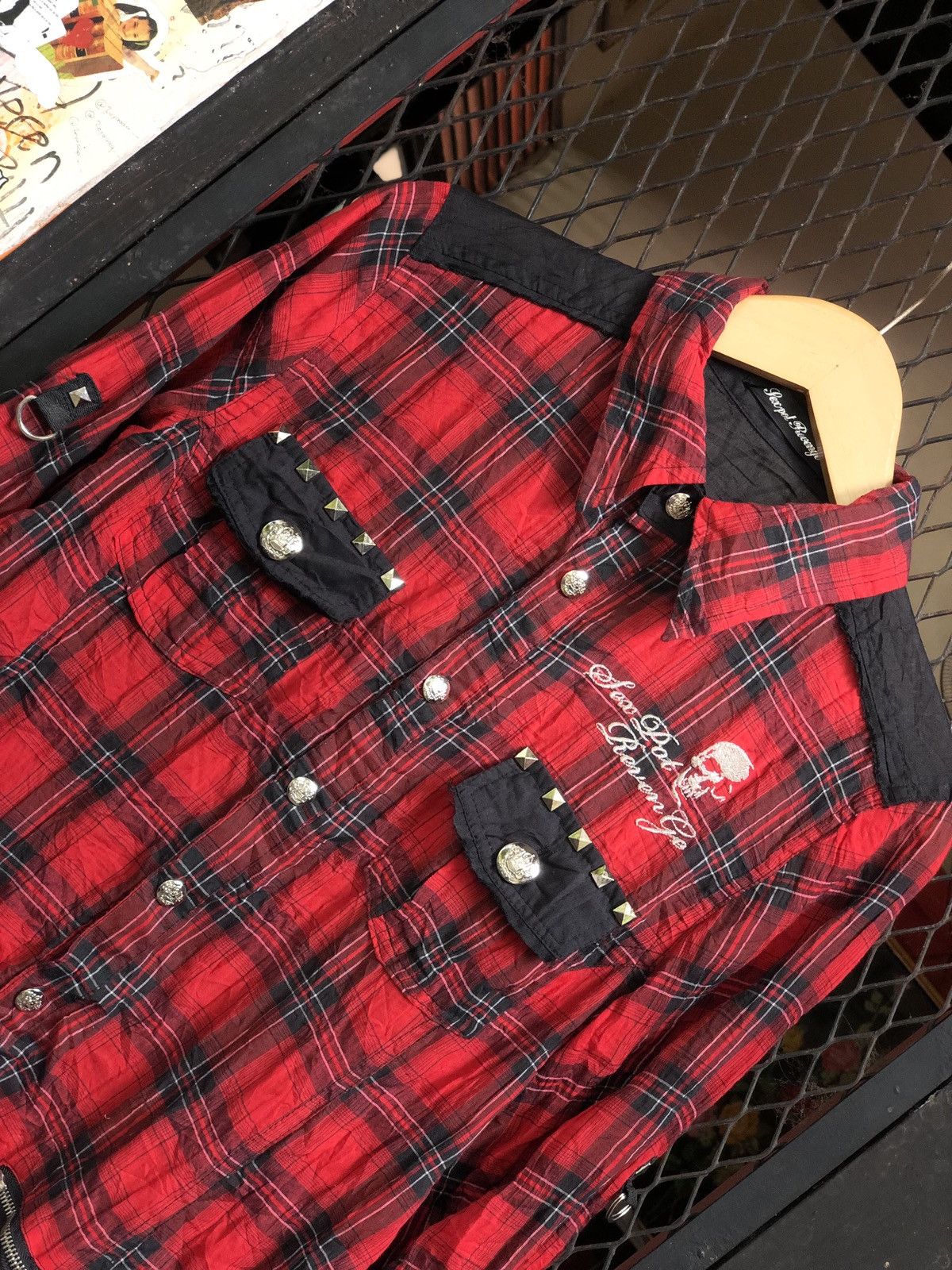 If Six Was Nine × Japanese Brand × Le Grande Bleu (L.G.B.) JAPANESE SEXPOT REVENGE SKULL PUNK STYLE Size US L / EU 52-54 / 3 - 3 Thumbnail