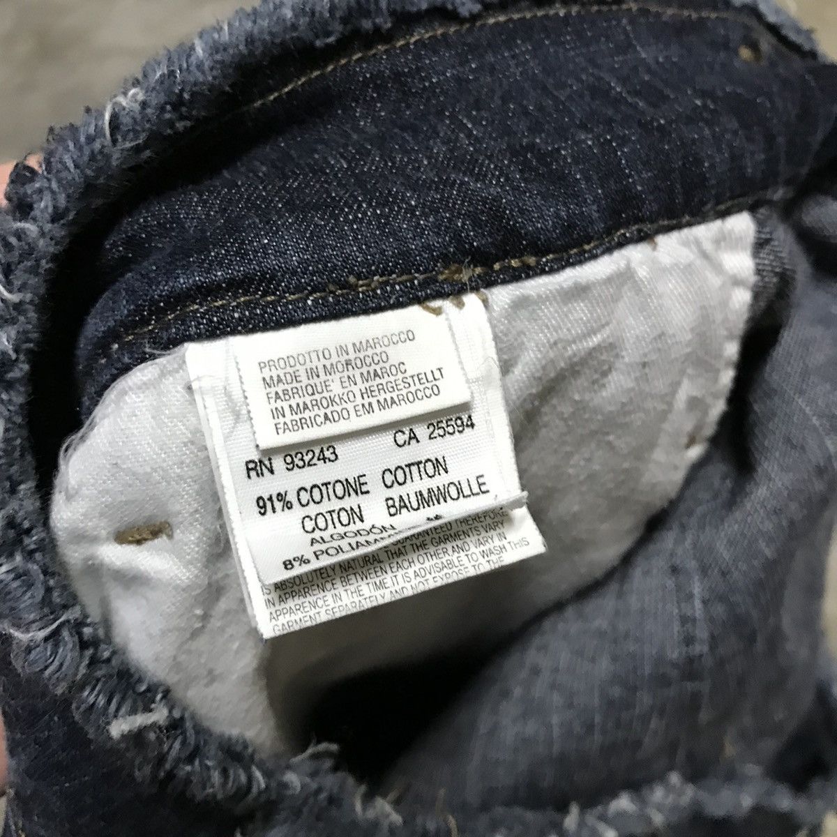 Diesel × Vintage Crazy Vintage Y2K Diesel Baggy Wide Leg Distressed Jeans Size US 34 / EU 50 - 10 Thumbnail
