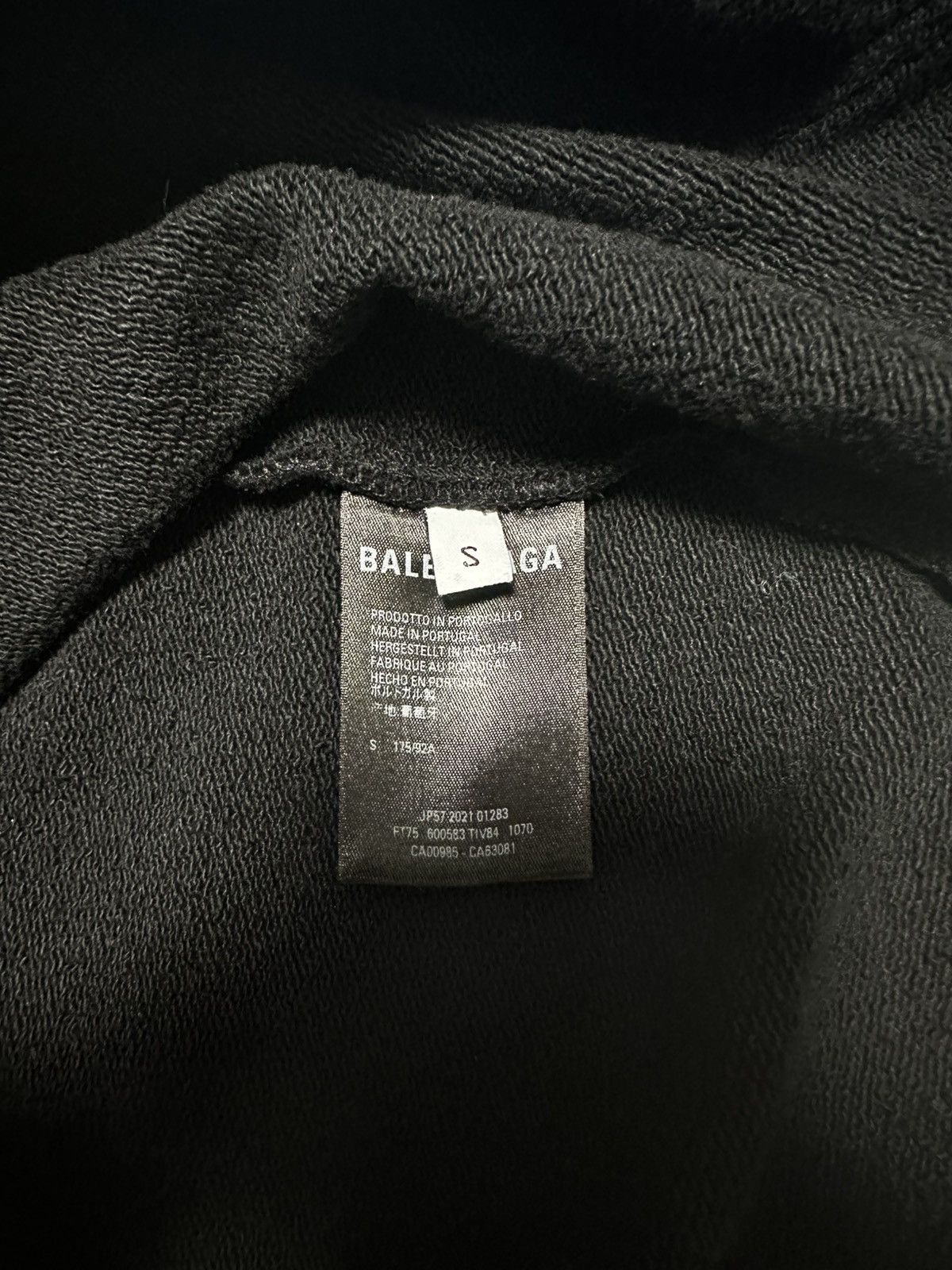 Balenciaga Balenciaga Back Hoodie Size US S / EU 44-46 / 1 - 3 Thumbnail