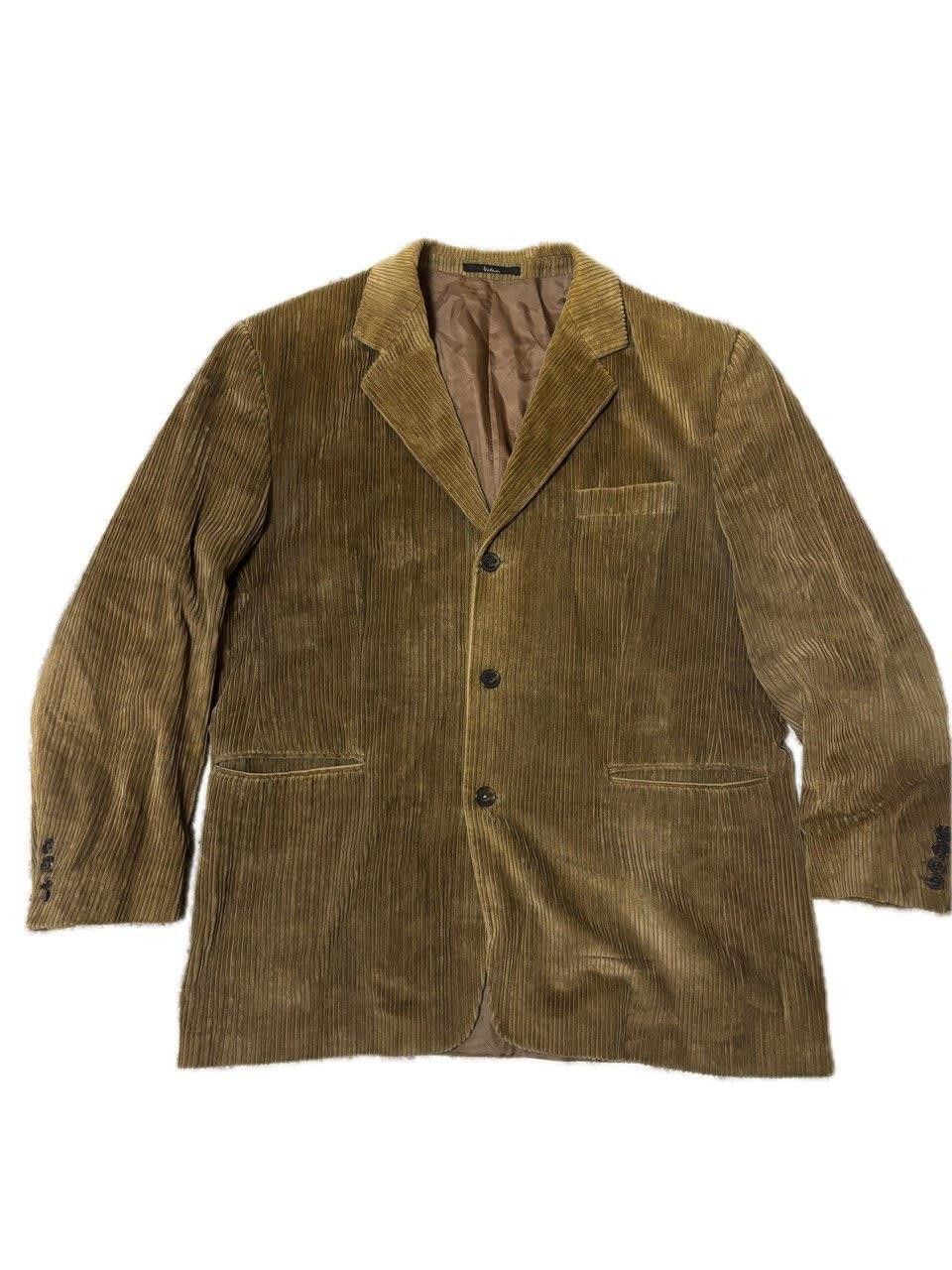Vintage Votum Man of Fashion Corduroy Blazer Jacket – Brown Size 54L - 1 Thumbnail