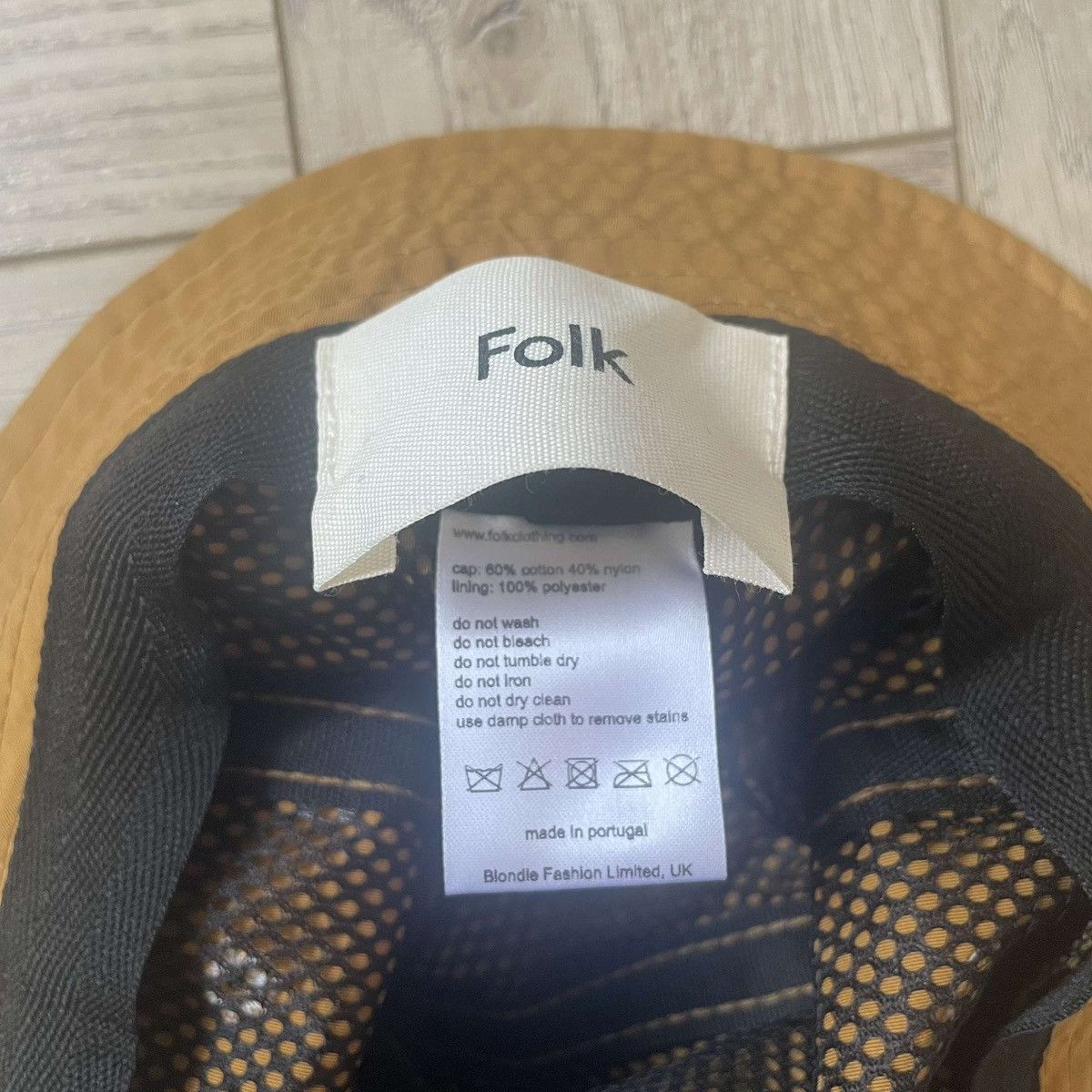 Folk Folk Mustard Bucket Hat Size ONE SIZE - 4 Thumbnail