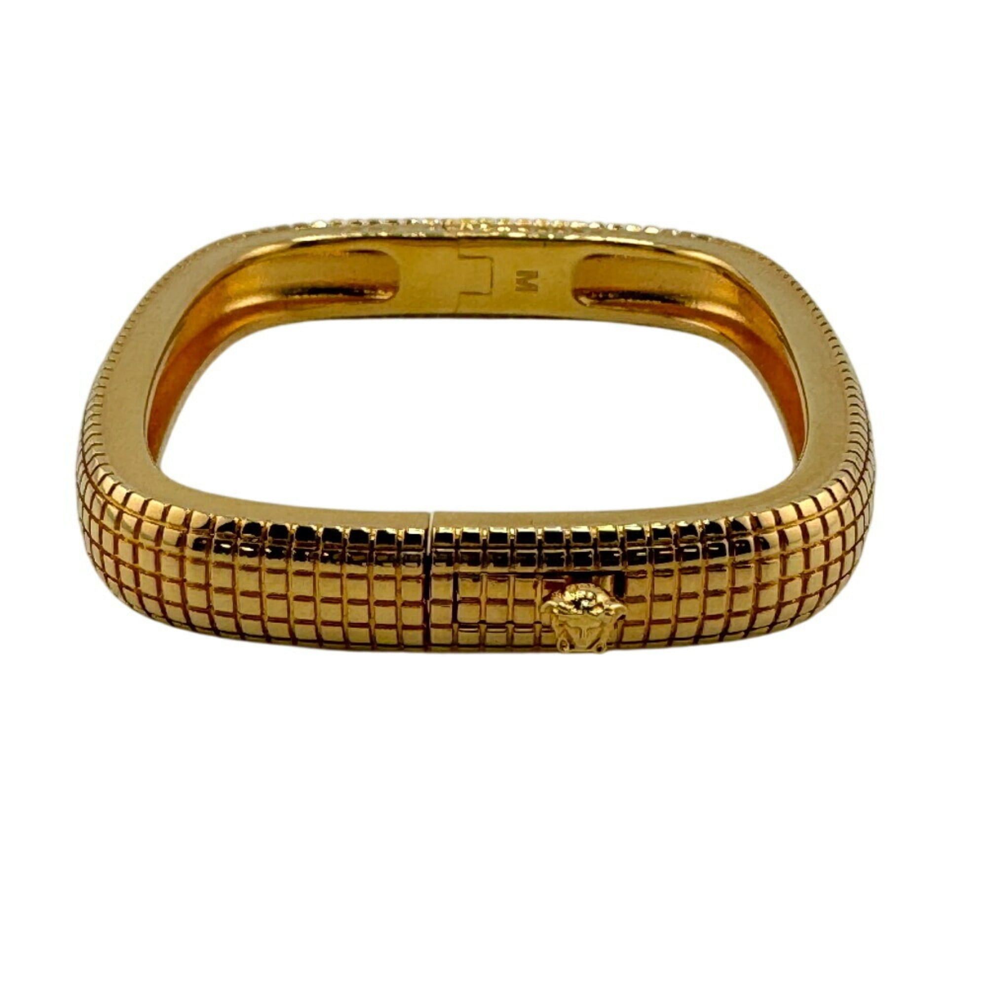 Versace VERSACE Dilos Bracelet Bangle Gold Women's Size ONE SIZE - 1 Thumbnail