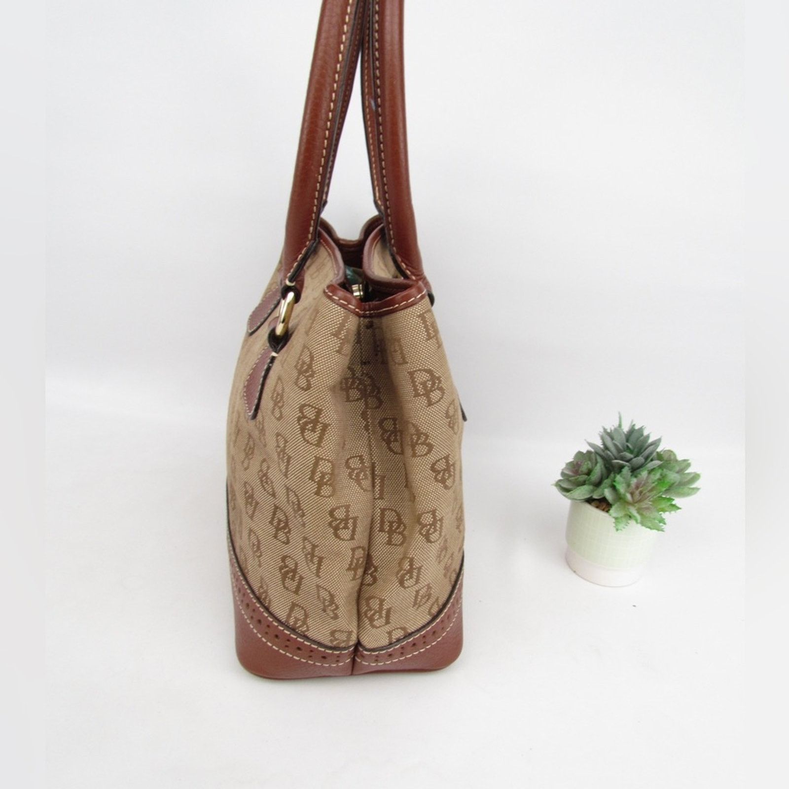 Dooney & Bourke Dooney & Bourke Monogrammed Collection Tote Bag Size ONE SIZE - 4 Thumbnail