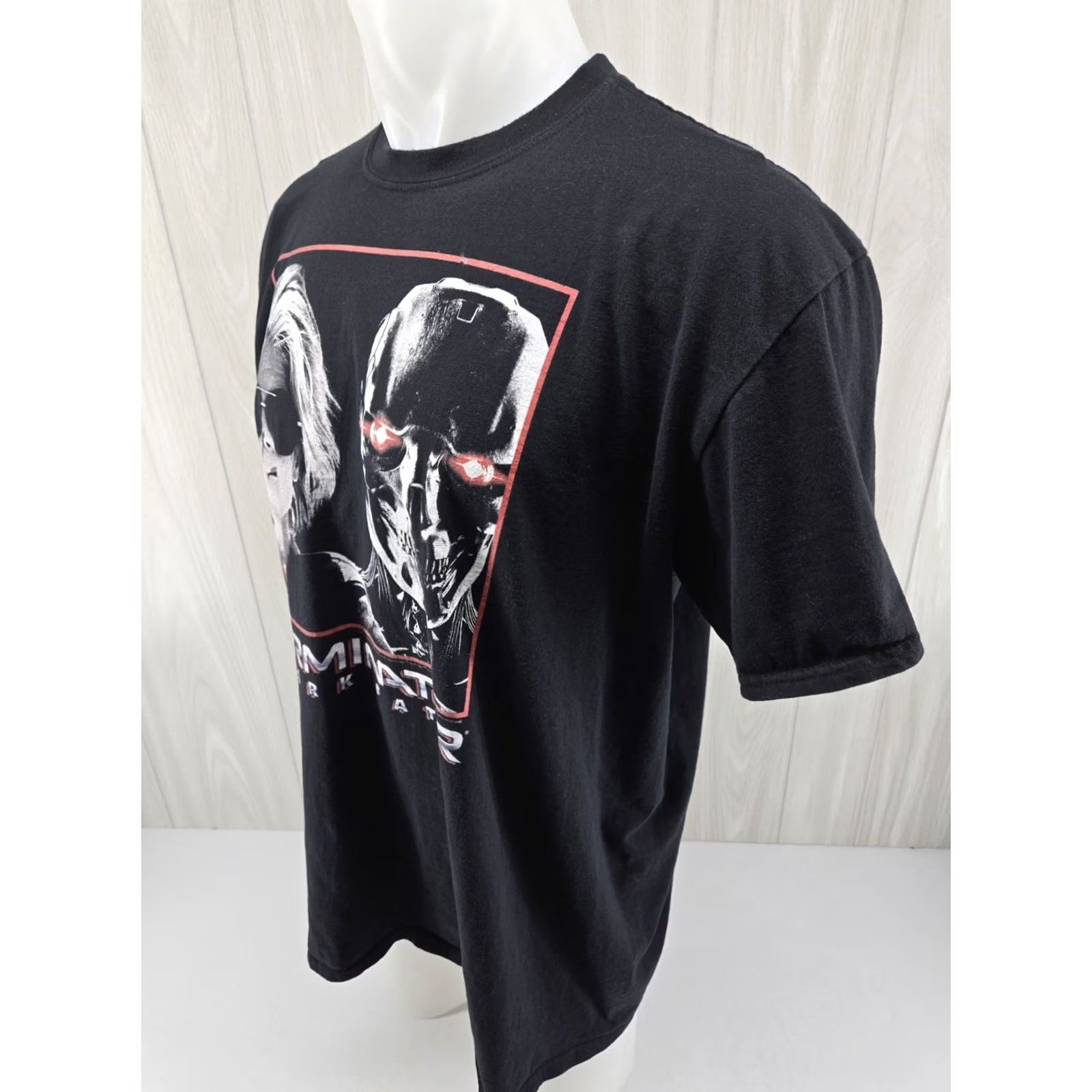 Gildan Terminator Dark Fate Sarah And Rev9 T-Shirt 2XL Men Multicolor Graphic Tee Short Sleeve Crew Neck Cotton Gildan Modern Era 2019s Size US XXL / EU 58 / 5 - 5 Thumbnail