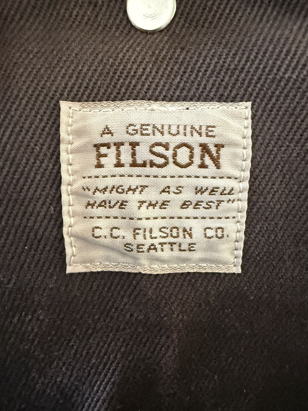 Filson Filson 256 Original Briefcase Brown USA Old Tag EXCELLENT Size ONE SIZE - 2 Thumbnail