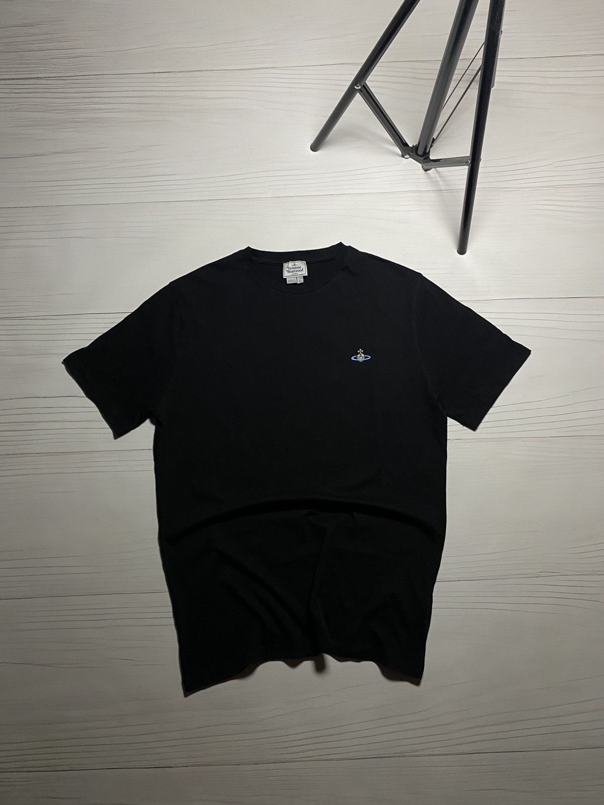Vintage × Vivienne Westwood Vintage Vivienne Westwood Man y2k t shirt Embroidered Logo Size US L / EU 52-54 / 3 - 1 Thumbnail