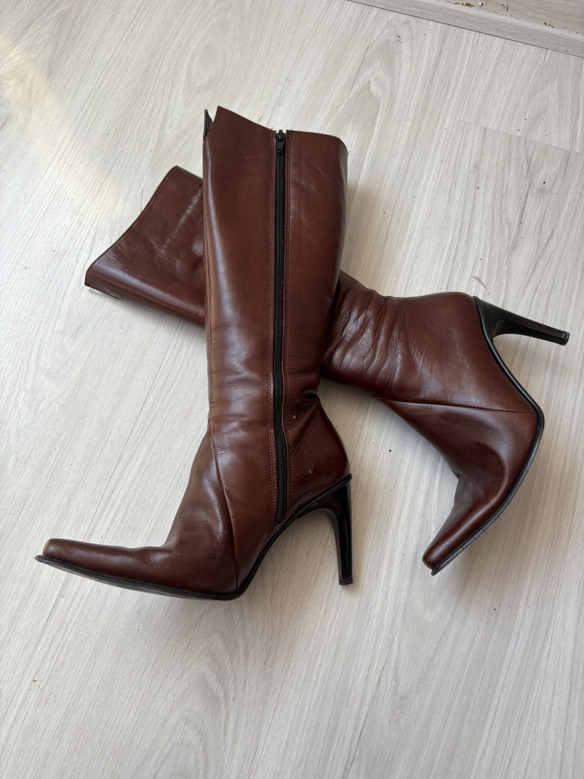 Vintage y2k leather boots Size US 6.5 / IT 36.5 - 14 Thumbnail