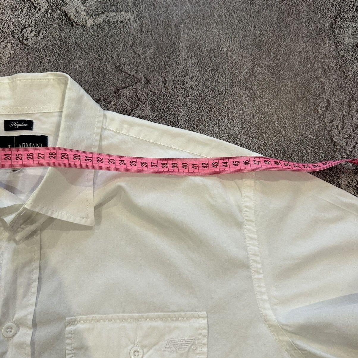 Armani Armani Jeans Short Sleeve Shirt Size M-L Size US M / EU 48-50 / 2 - 13 Thumbnail