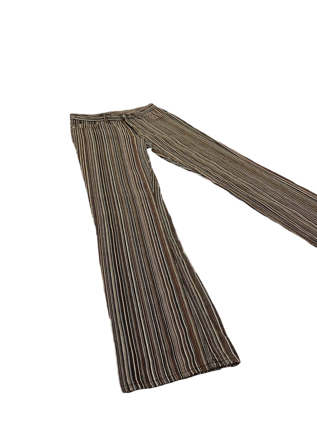 Japanese Brand Flare Jeans Striped Big Smith Japan Boot Cut 6🟦2 Size US 31 - 1 Thumbnail