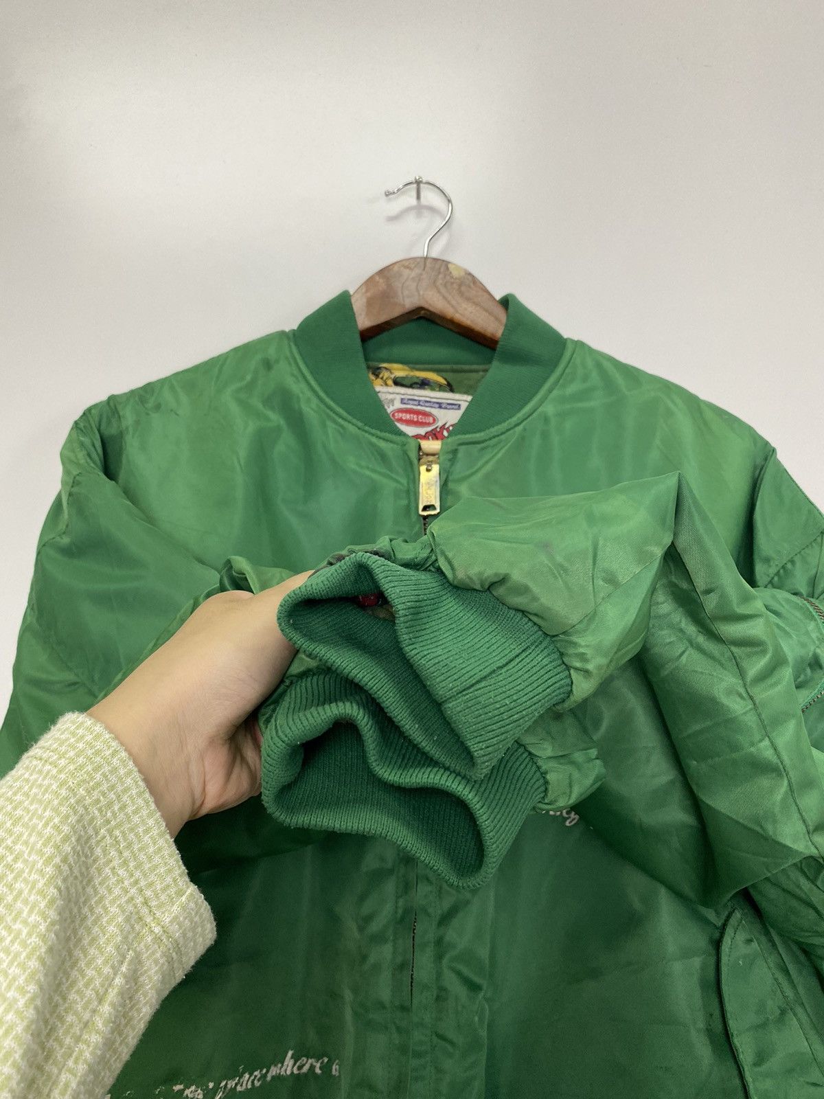 Japanese Brand × Vintage Vintage Saburoku Bomber Jacket Size US XL / EU 56 / 4 - 11 Thumbnail