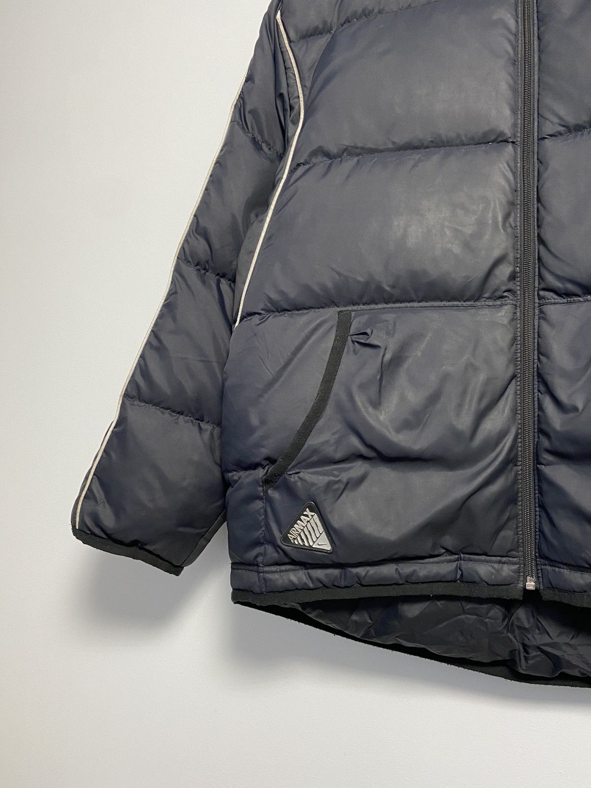 Nike × Vintage NIKE DOWN PUFFER Y2K JACKET 90's SWOOSH LOGO Size US L / EU 52-54 / 3 - 4 Thumbnail