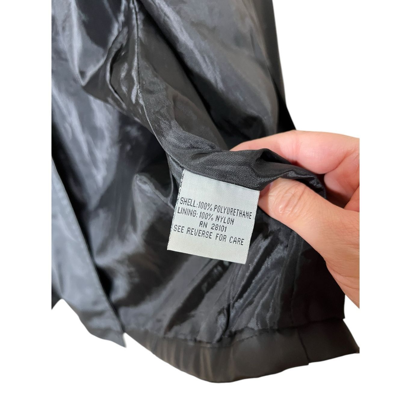 Other Vintage Rave 90s Y2K Shiny Black Coat Size Large Size L / US 10 / IT 46 - 7 Thumbnail