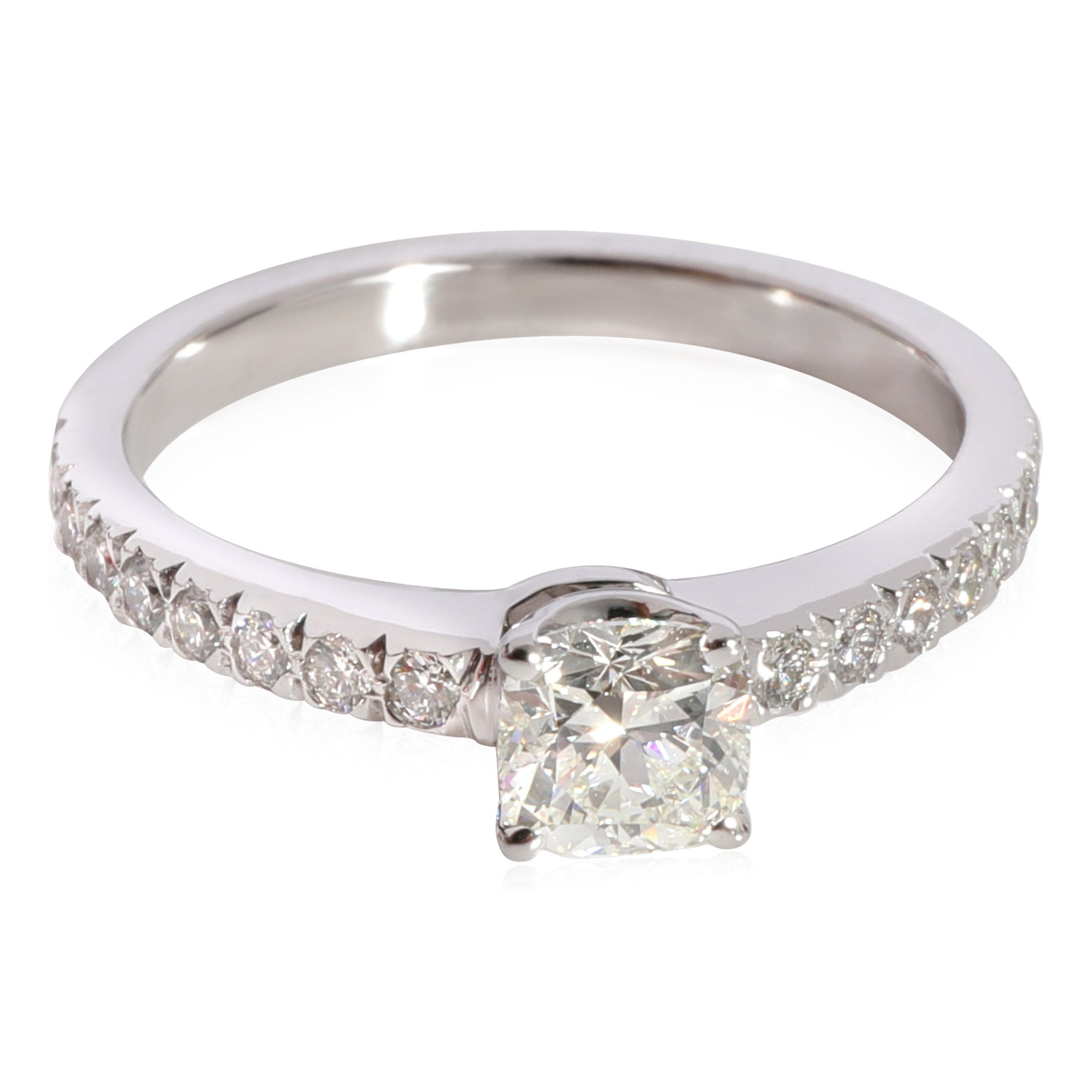 Tiffany Novo Diamond Engagement Ring in 950 Platinum I IF