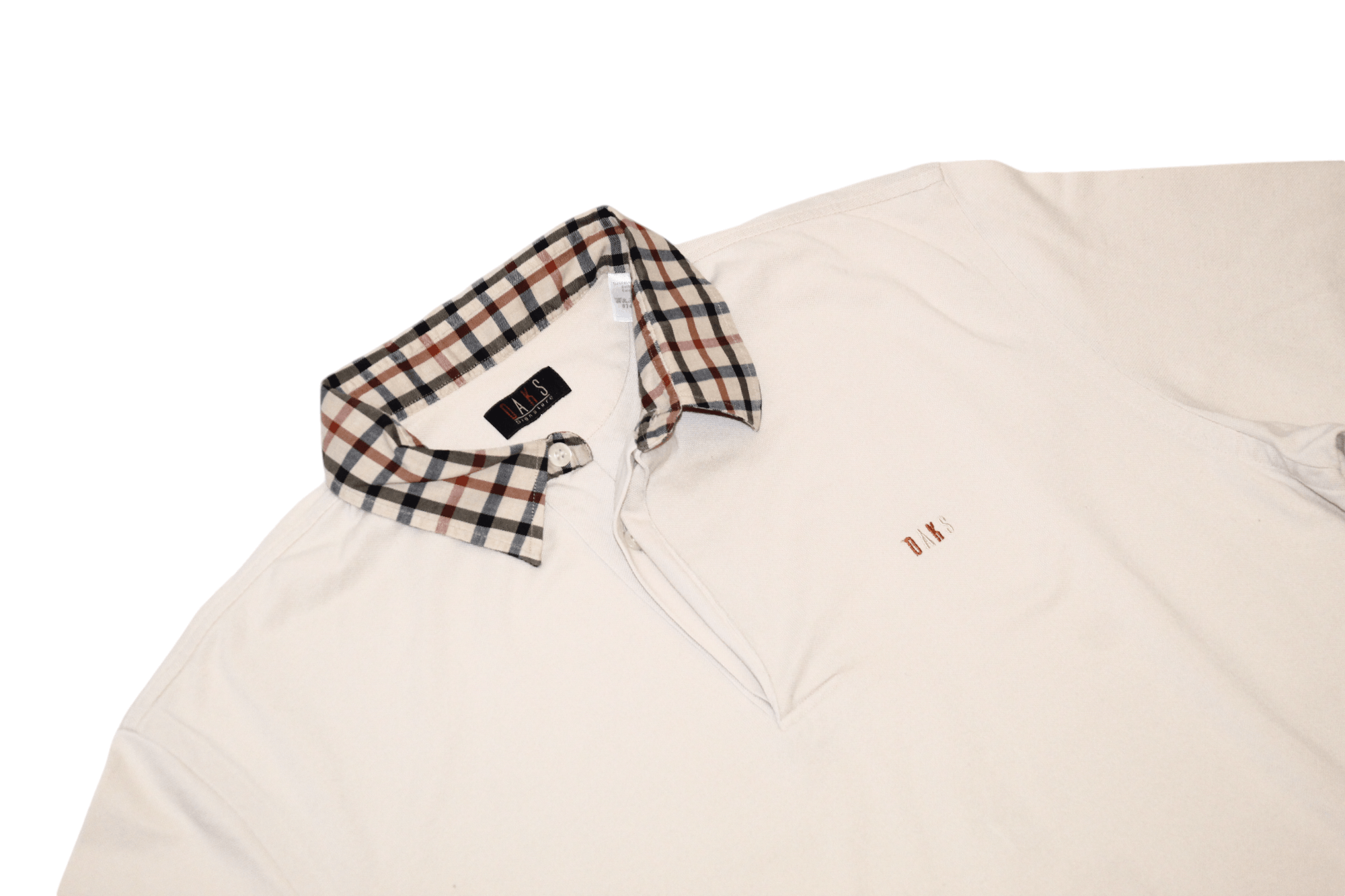 DAKS Daks Signature checker collar mercerized baggy polo shirt Size US XL / EU 56 / 4 - 3 Thumbnail