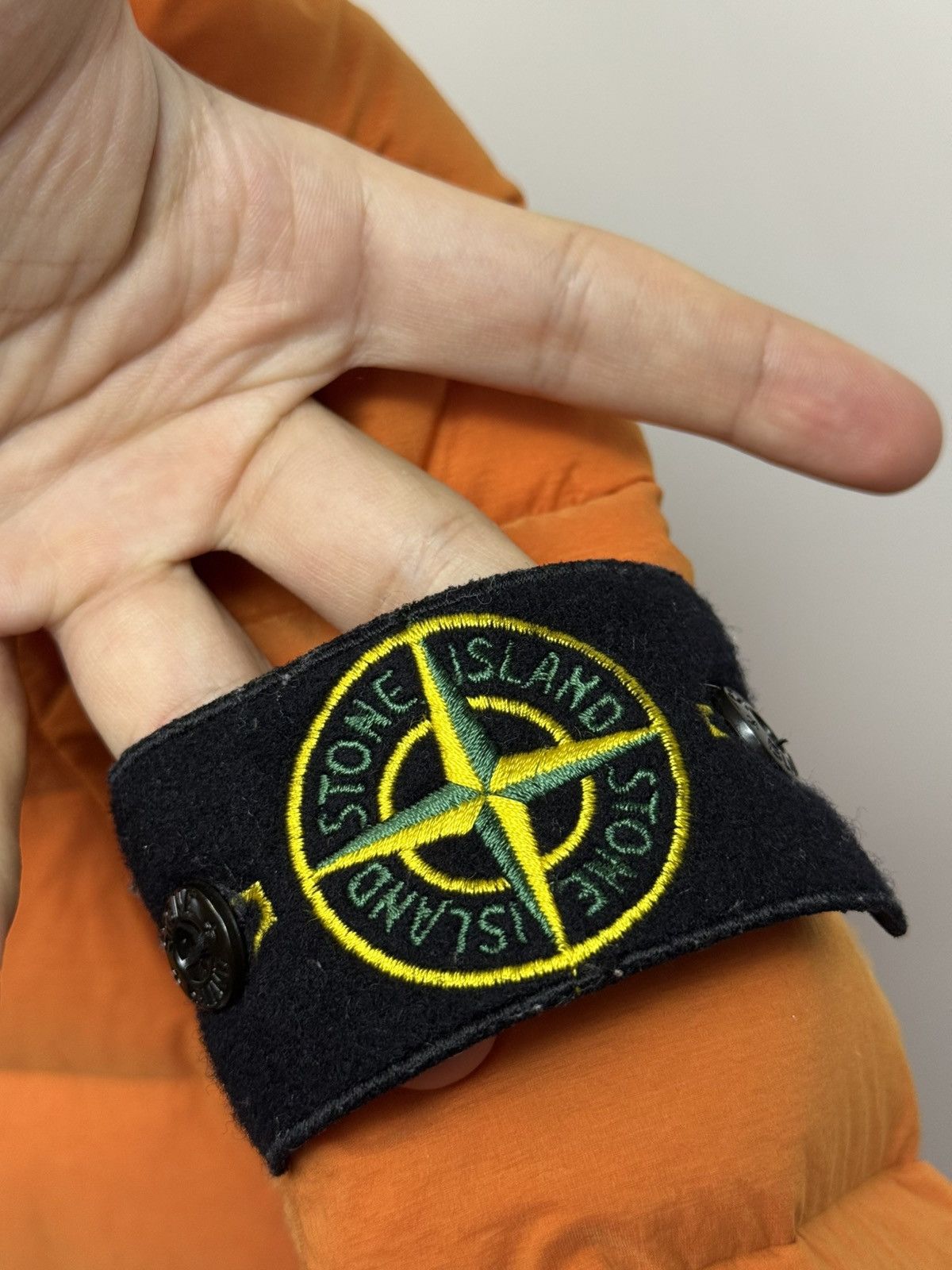 Stone Island Stone Island Insulated Puffer Jacket – Orange ( Size L) Size US L / EU 52-54 / 3 - 8 Thumbnail