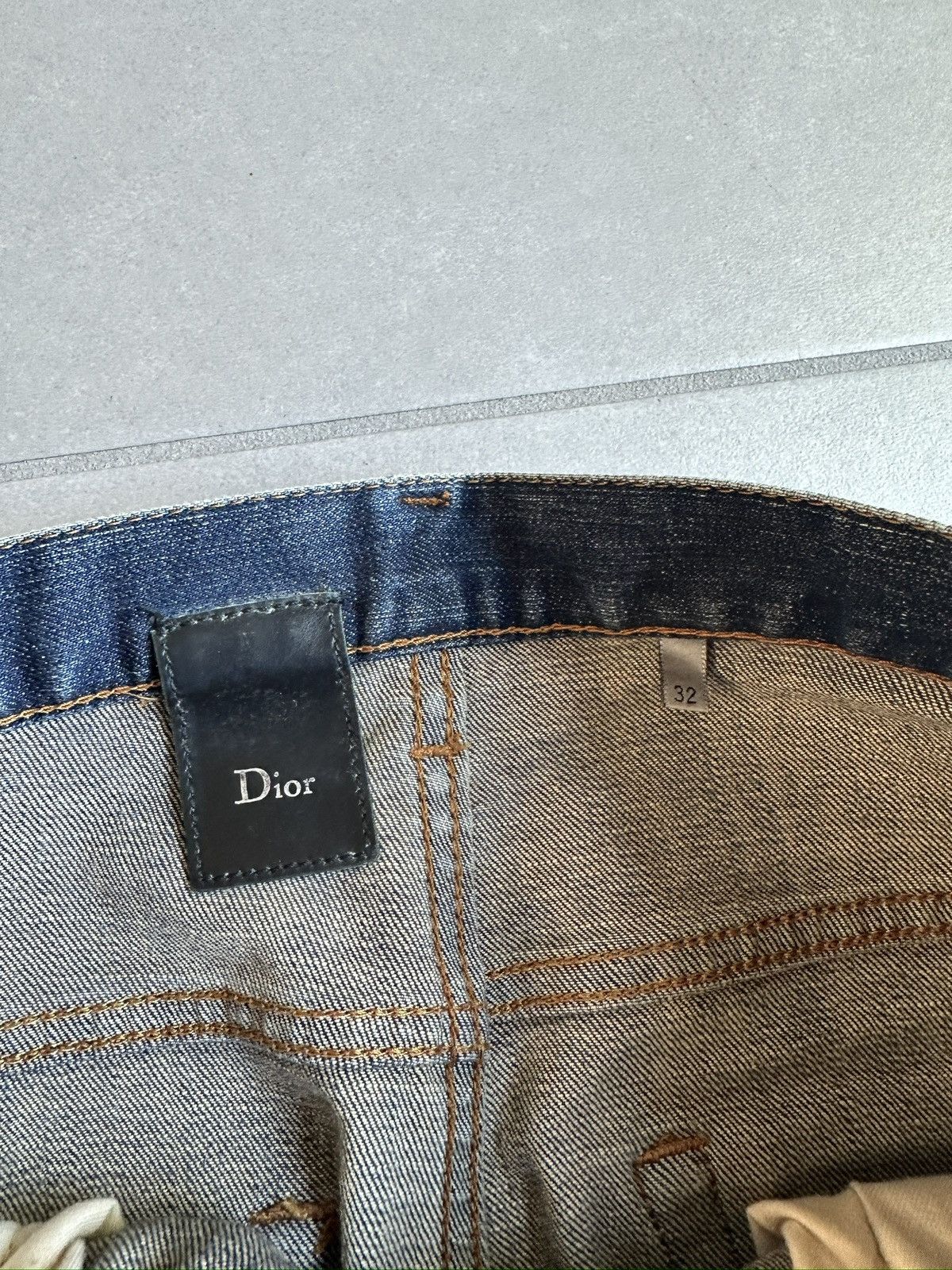 Dior × Hedi Slimane Dior Homme AW07 “Navigate” Jake denim Size US 32 / EU 48 - 10 Thumbnail