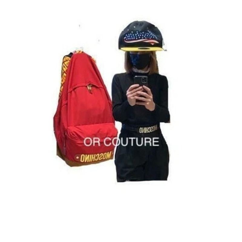 Moschino AW20 MOSCHINO Couture Jeremy Scott GIGANTIC SNAPBACK HAT Size ONE SIZE - 4 Thumbnail