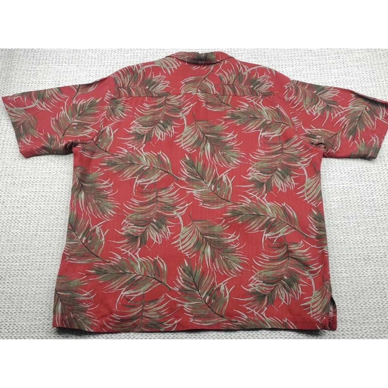 ALOHAS Caribbean Hawaiian Shirt Mens L Button-Up Short Sleeve Floral Aloha Shirt Size US L / EU 52-54 / 3 - 6 Thumbnail