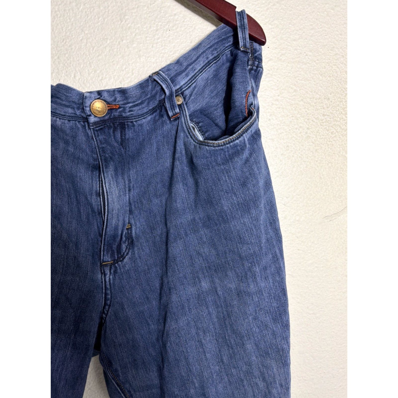 Tommy Bahama Tommy Bahama Jeans Mens 42x32 Relaxed Fit Baggy Dark Wash Blue Straight Size US 42 / EU 58 - 3 Thumbnail
