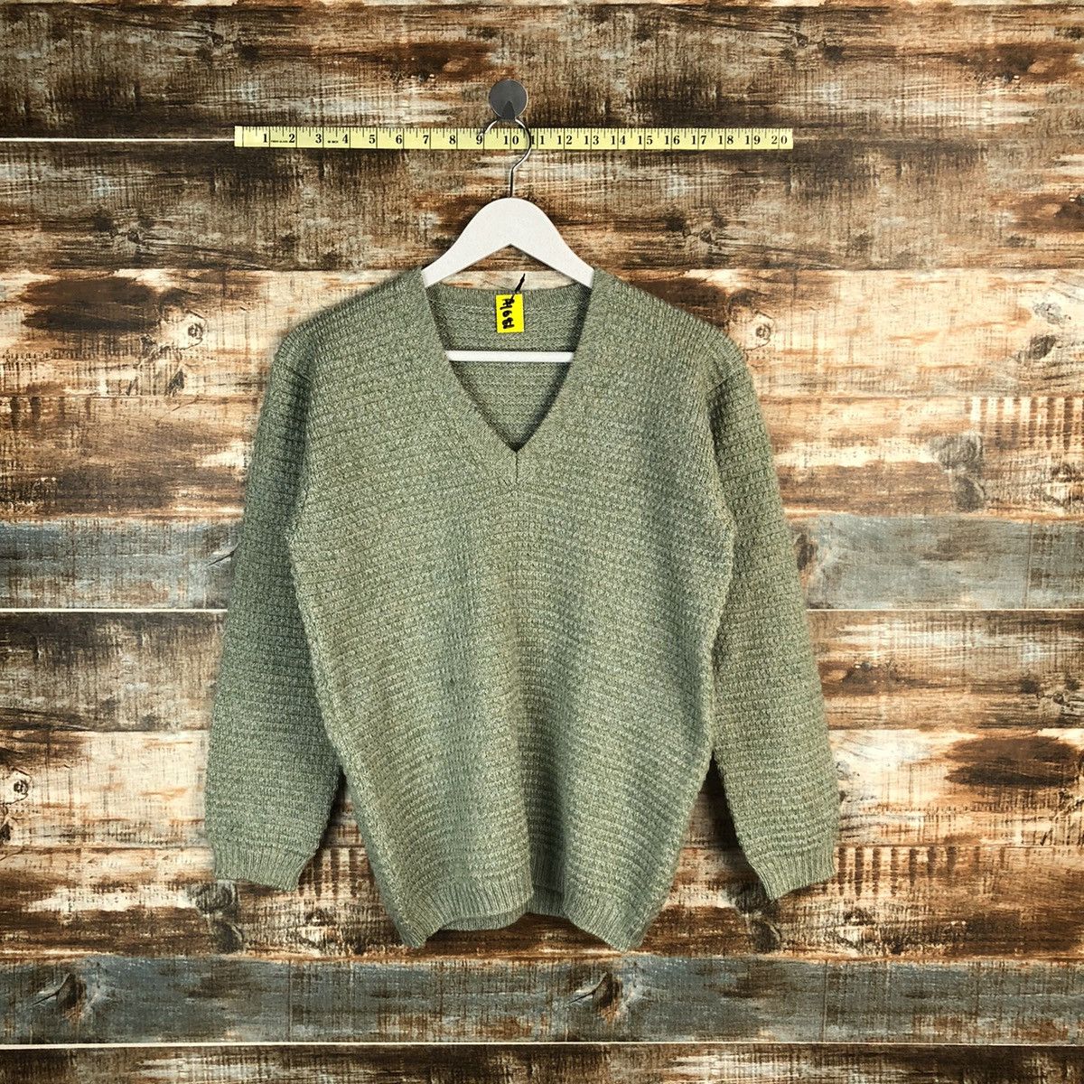 Homespun Knitwear × Japanese Brand Japanese Brand vintage Green Knitwear #A1681 Size S / US 4 / IT 40 - 1 Thumbnail