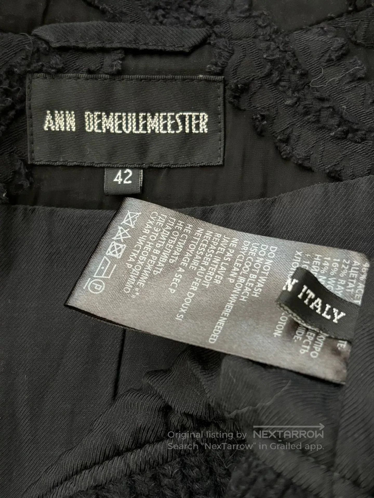Ann Demeulemeester paisley short jacket by ann demeulemeester. Size M / US 6-8 / IT 42-44 - 6 Thumbnail