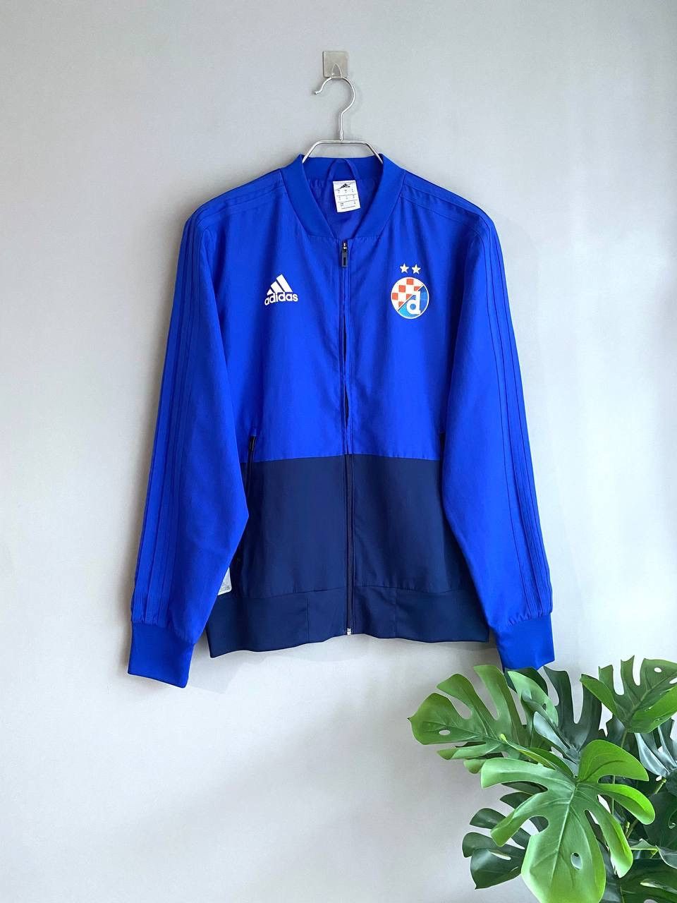 Adidas Dinamo Zagreb FC Men's Blue Soccer Track Jacket, Size S Size US S / EU 44-46 / 1 - 1 Thumbnail