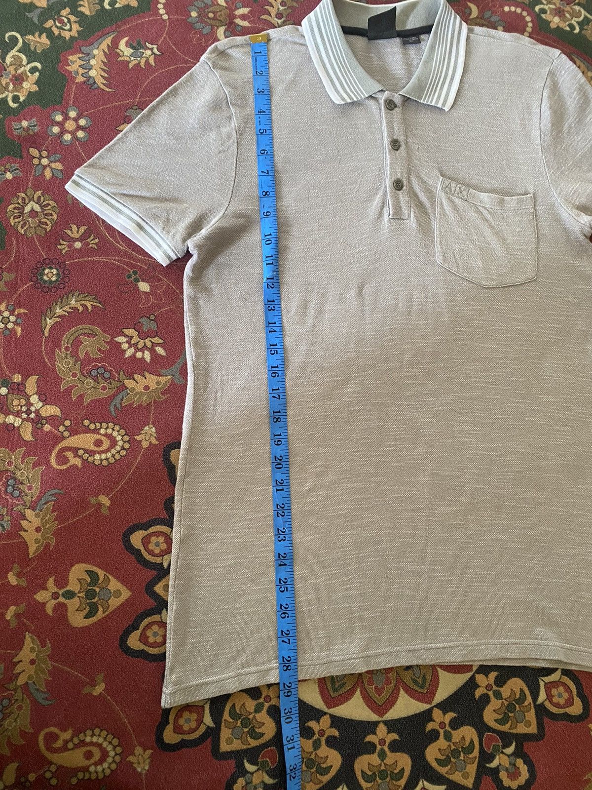 Armani Exchange Armani Exchange Single Pocket Polo Size US M / EU 48-50 / 2 - 11 Thumbnail