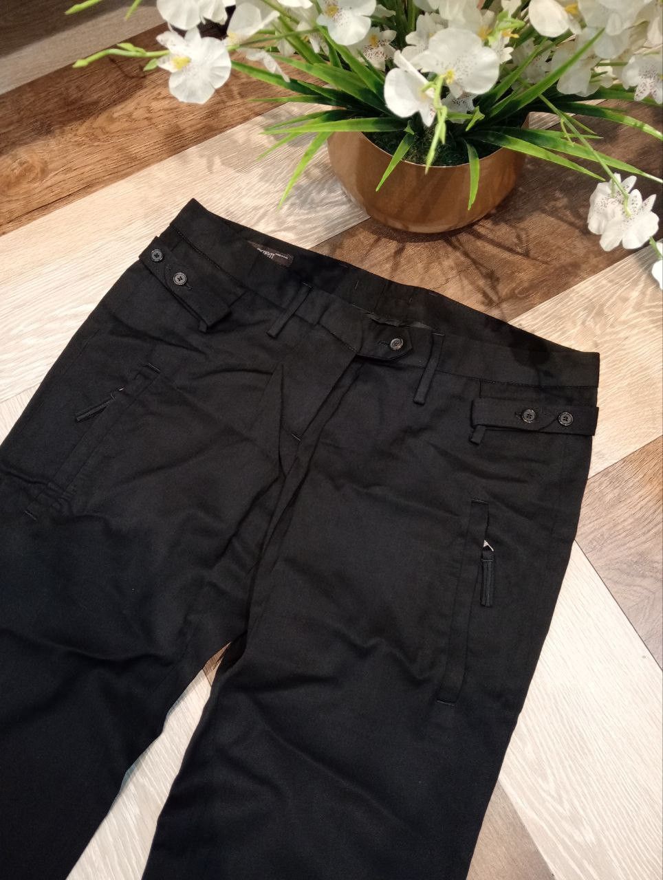Neil Barrett NEIL BARRETT WOMAN SUIT TROUSER PANTS - SIZE S BLACK Size 32" / US 10 / IT 46 - 4 Thumbnail