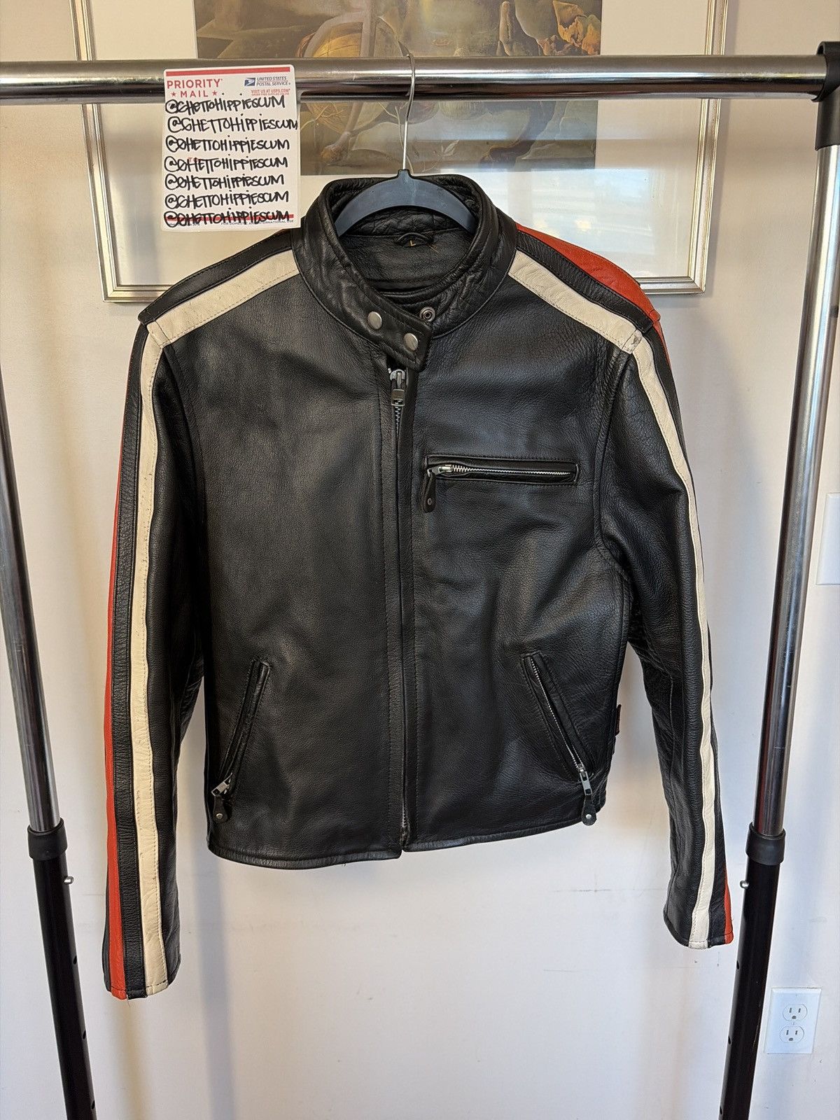 Other Hot Girls Motorcycle Jacket Size L / US 10 / IT 46 - 1 Thumbnail