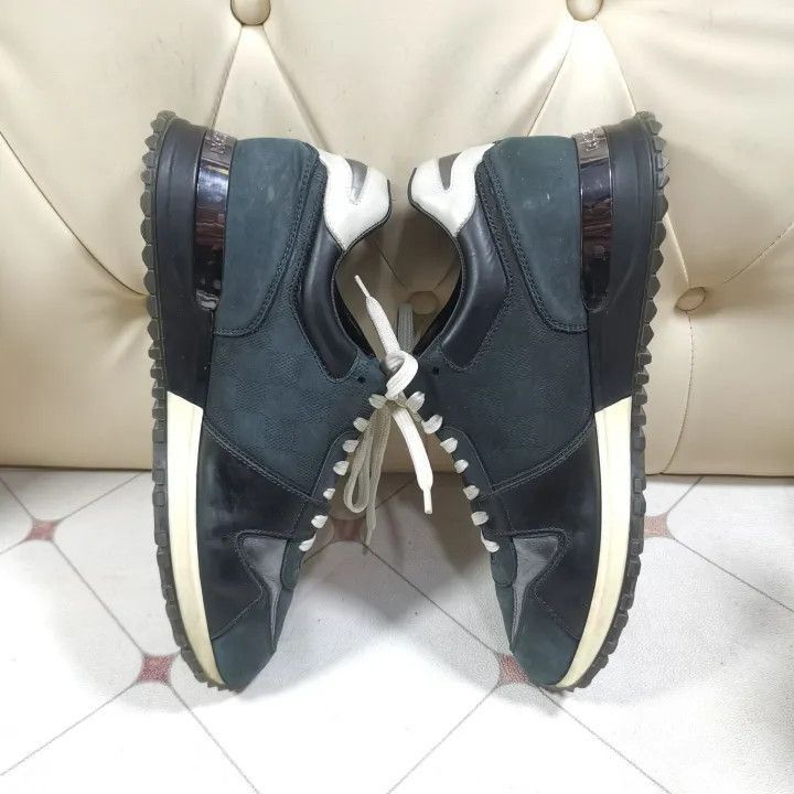 Louis Vuitton Louis Vuitton Casual Sports Sneakers in Black Gray -2508 Size US 7.5 / EU 40-41 - 2 Thumbnail