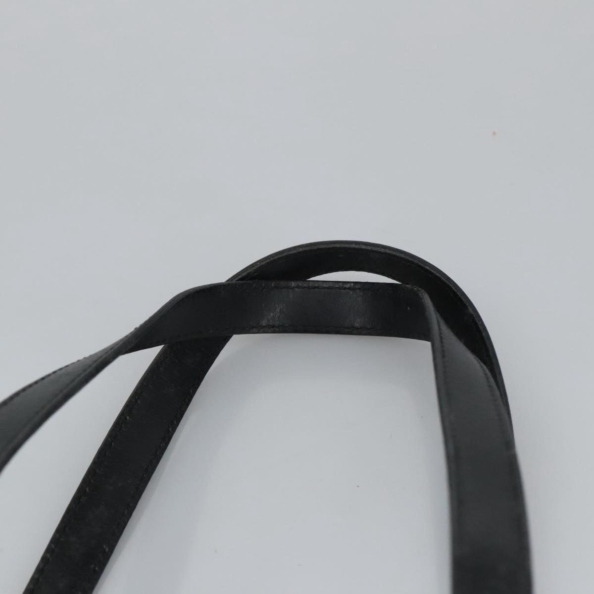 Celine CELINE C Macadam Canvas Shoulder Bag Black Size ONE SIZE - 8 Thumbnail